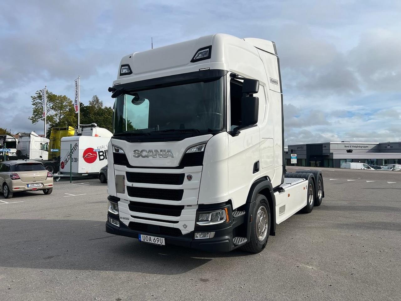 Scania R650 6x4 Tandem Dragbil FULL ADR 3,95 Hjulbas Euro 6 2021 - Dragbil