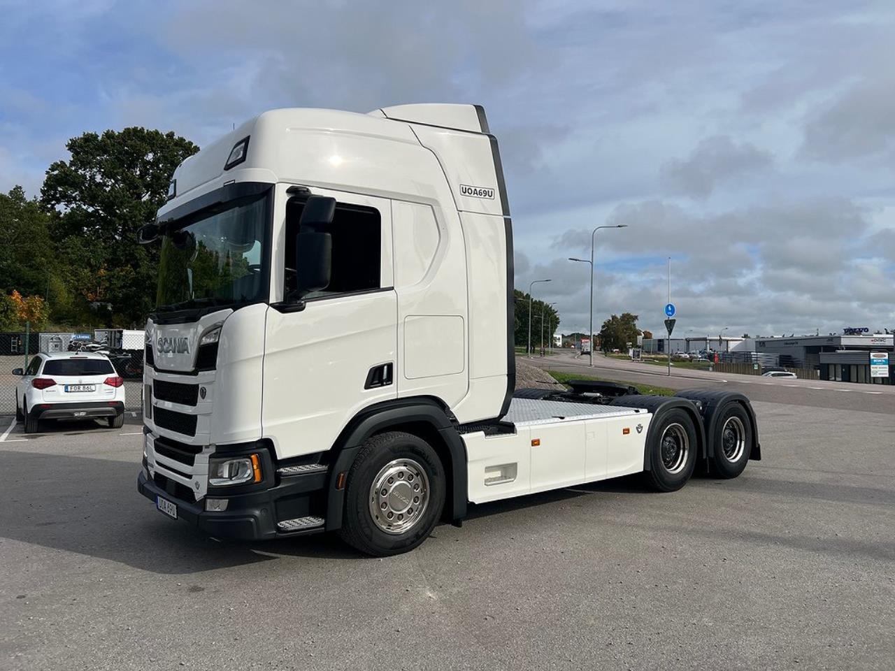 Scania R650 6x4 Tandem Dragbil FULL ADR 3,95 Hjulbas Euro 6 2021 - Dragbil