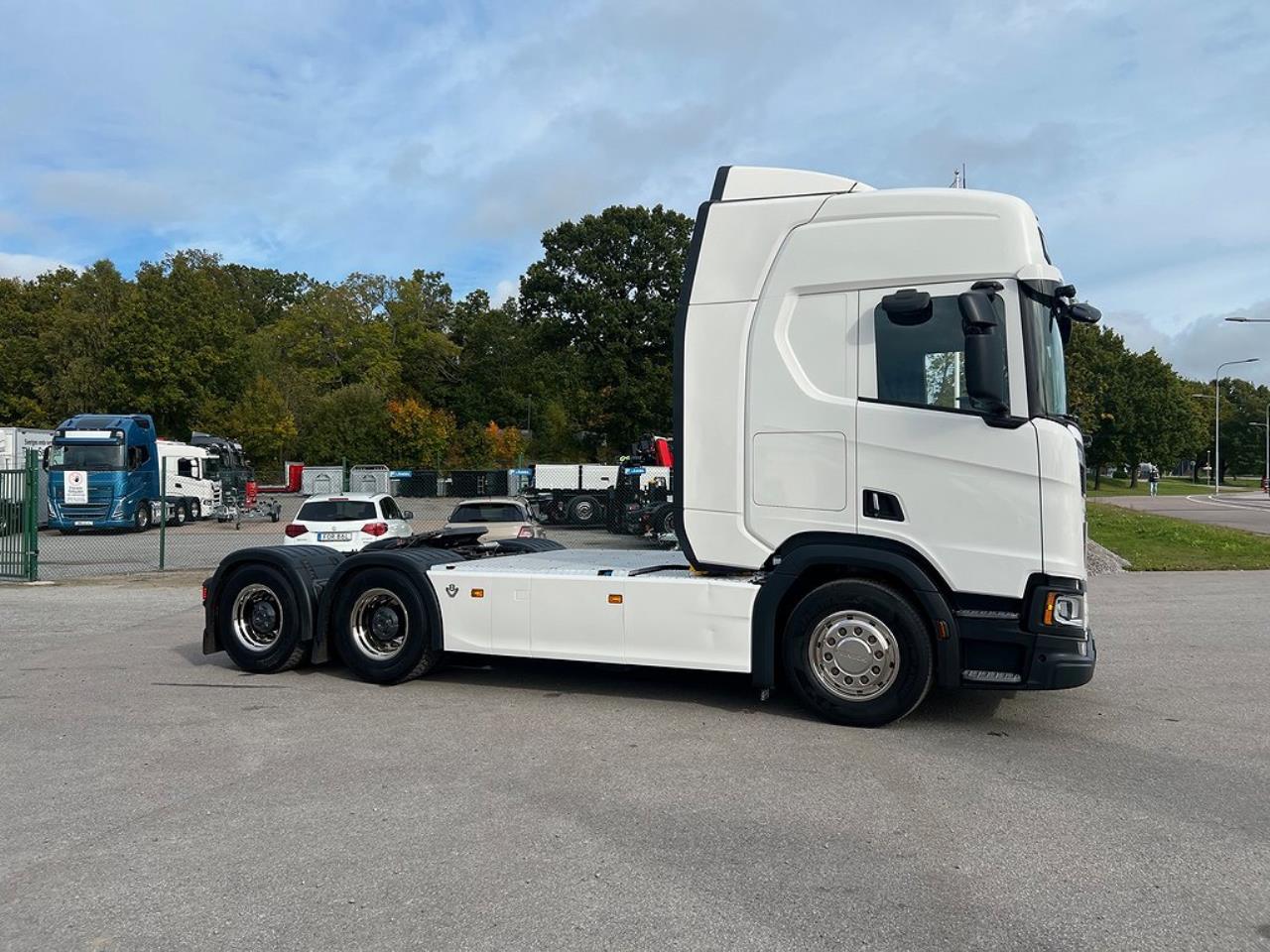 Scania R650 6x4 Tandem Dragbil FULL ADR 3,95 Hjulbas Euro 6 2021 - Dragbil