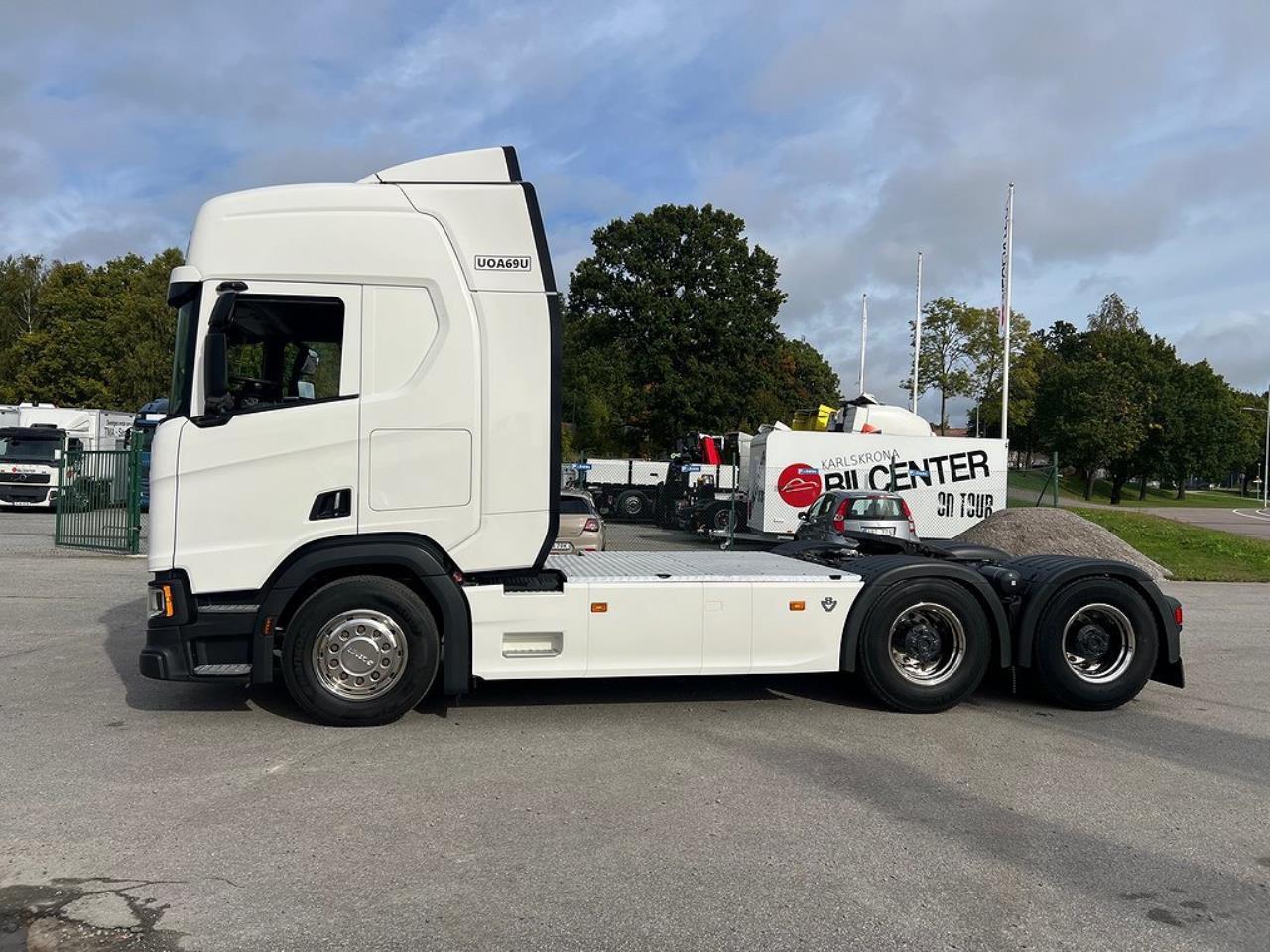 Scania R650 6x4 Tandem Dragbil FULL ADR 3,95 Hjulbas Euro 6 2021 - Dragbil