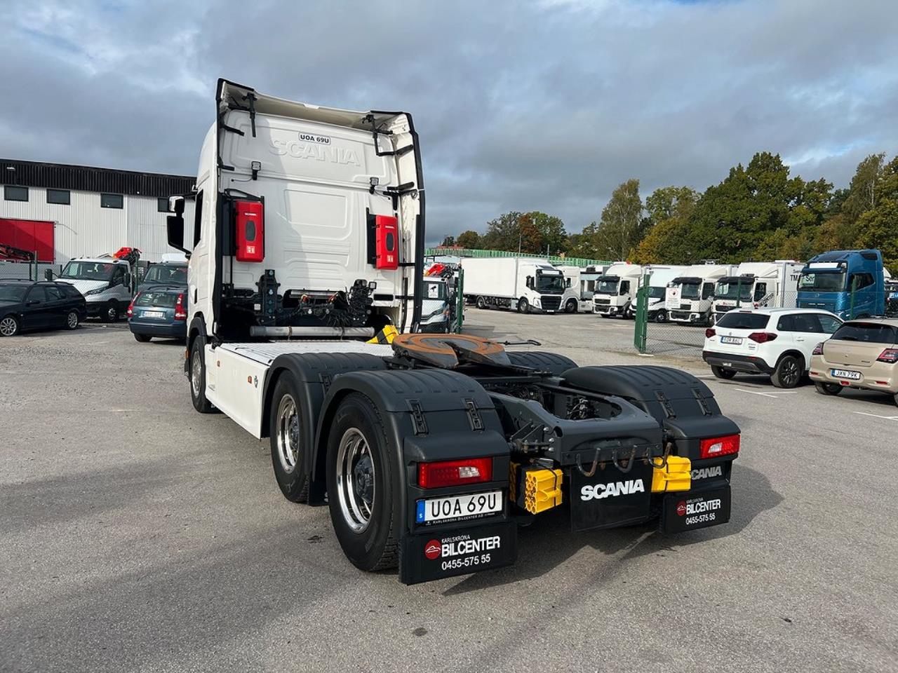 Scania R650 6x4 Tandem Dragbil FULL ADR 3,95 Hjulbas Euro 6 2021 - Dragbil