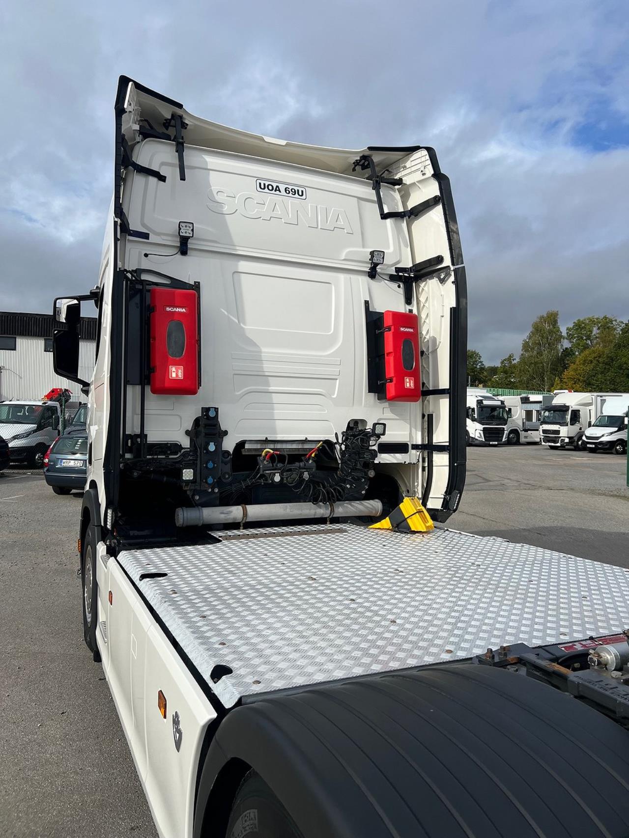 Scania R650 6x4 Tandem Dragbil FULL ADR 3,95 Hjulbas Euro 6 2021 - Dragbil