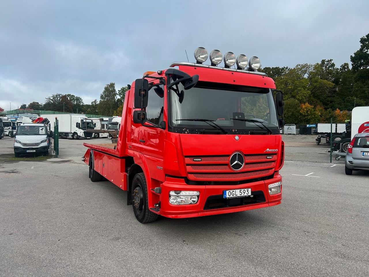 Mercedes-Benz Atego 1530 4x2 Bärgningsbil Sovhytt Euro 6 2017 - Bärgningsbil