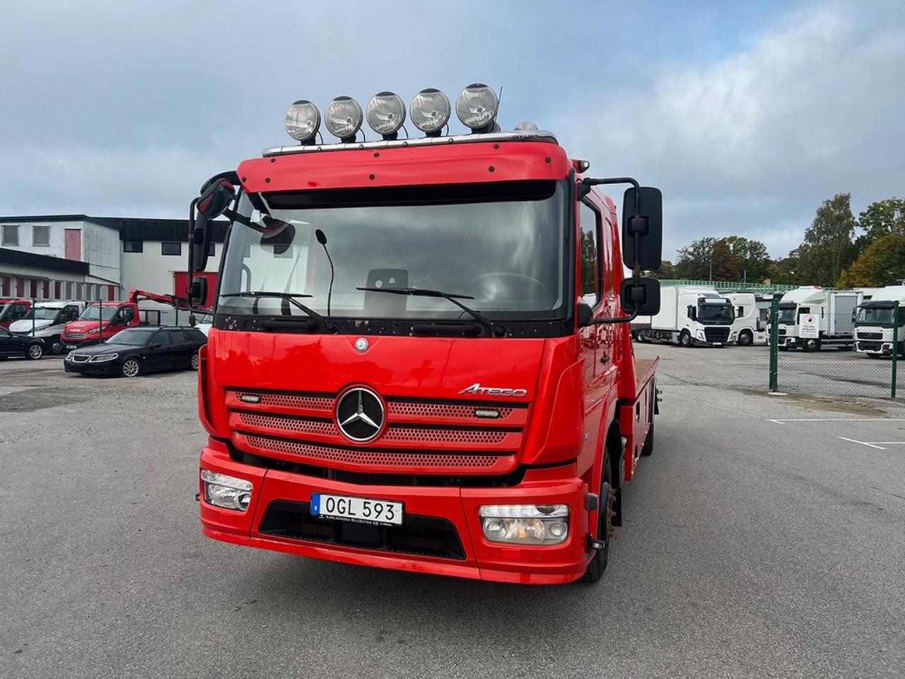 Mercedes-Benz Atego 1530 4x2 Bärgningsbil Sovhytt Euro 6 2017 - Bärgningsbil