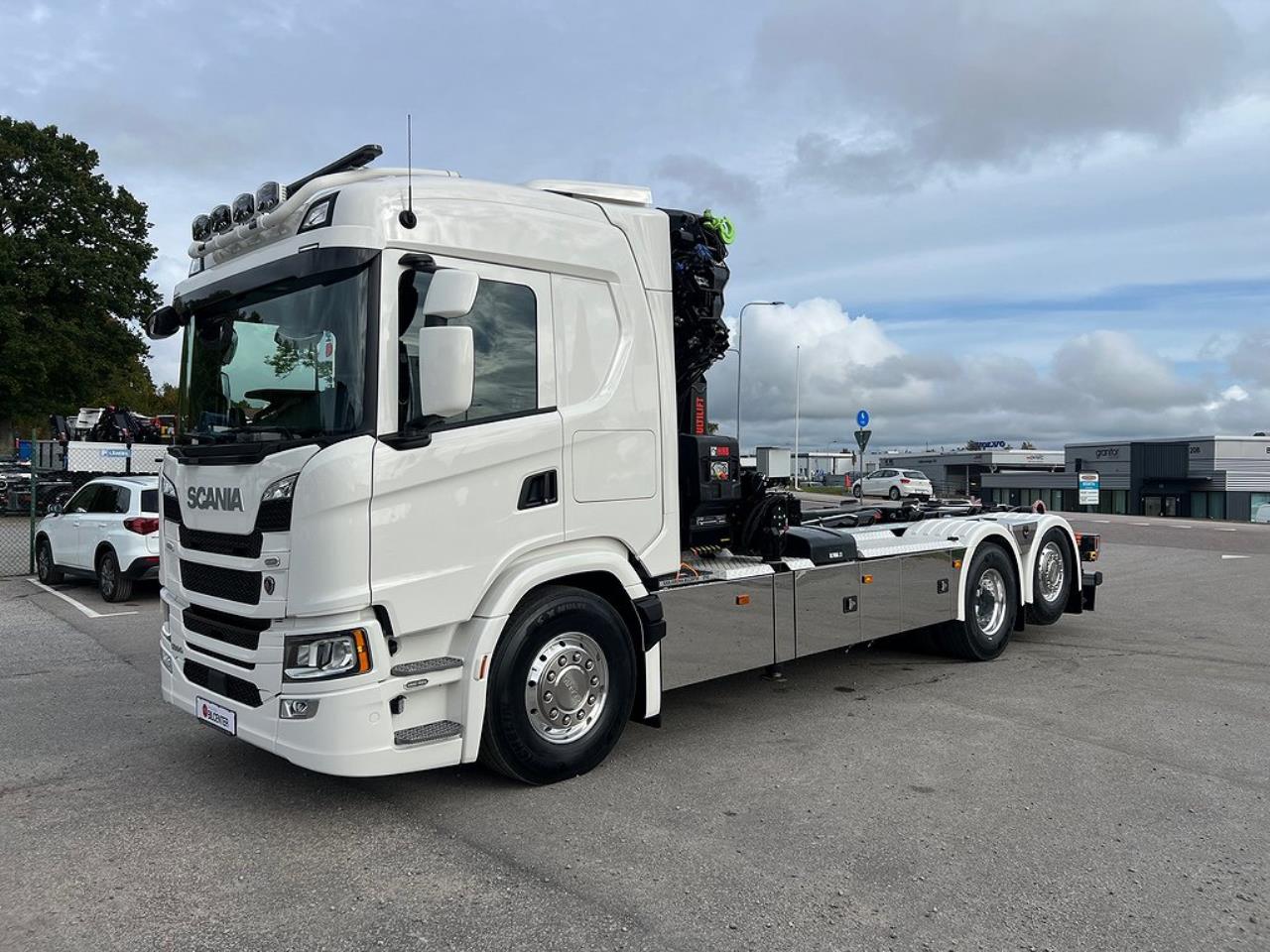 Scania G500 "Super" 6x2*4 Kranväxlare Hiab 302 E6 Kran Jibb 2025 - Kran