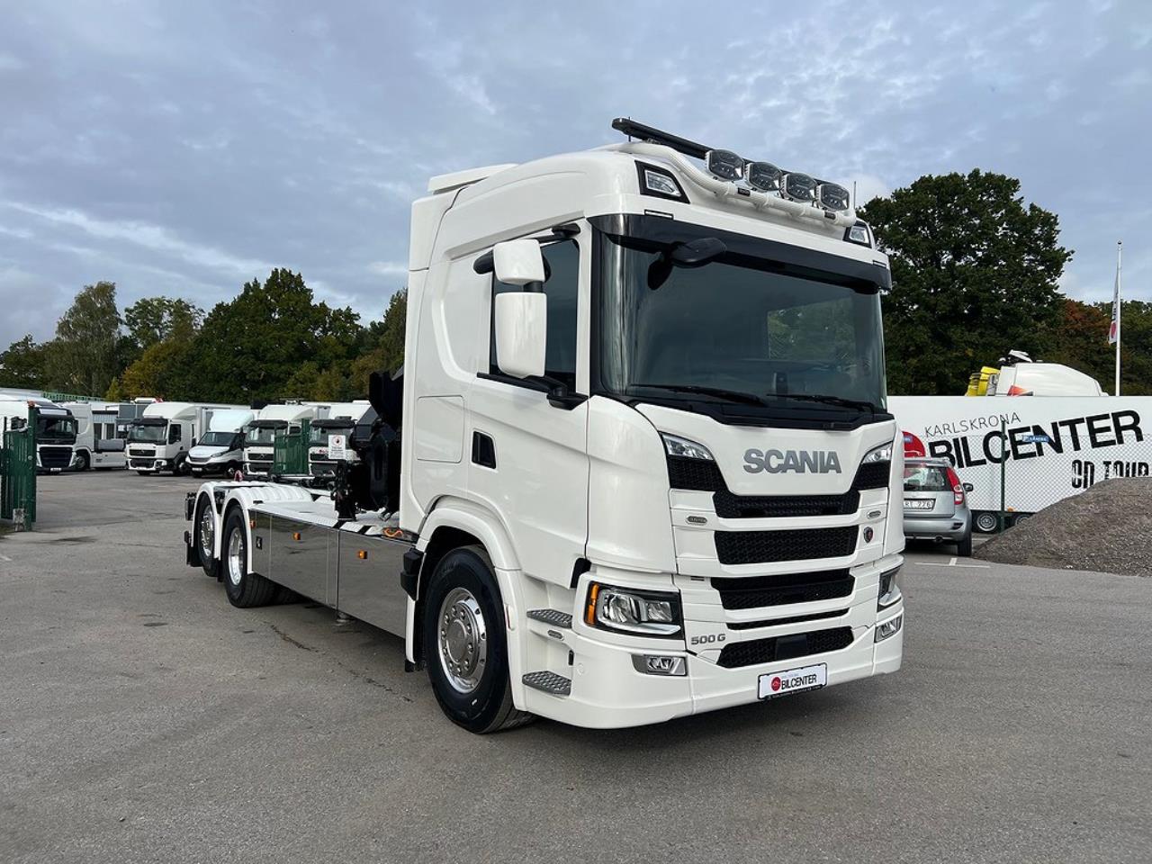 Scania G500 "Super" 6x2*4 Kranväxlare Hiab 302 E6 Kran Jibb 2025 - Kran