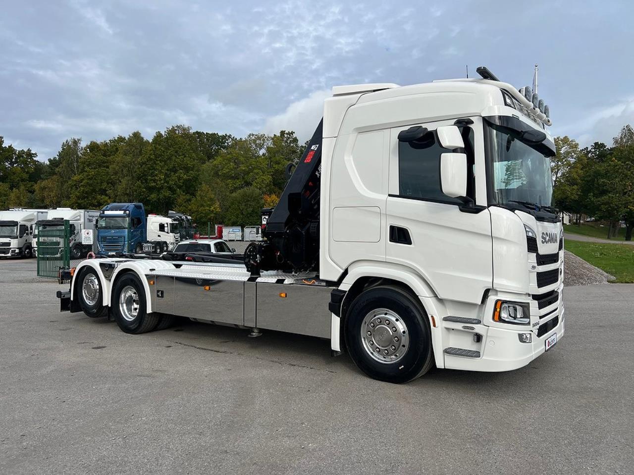 Scania G500 "Super" 6x2*4 Kranväxlare Hiab 302 E6 Kran Jibb 2025 - Kran