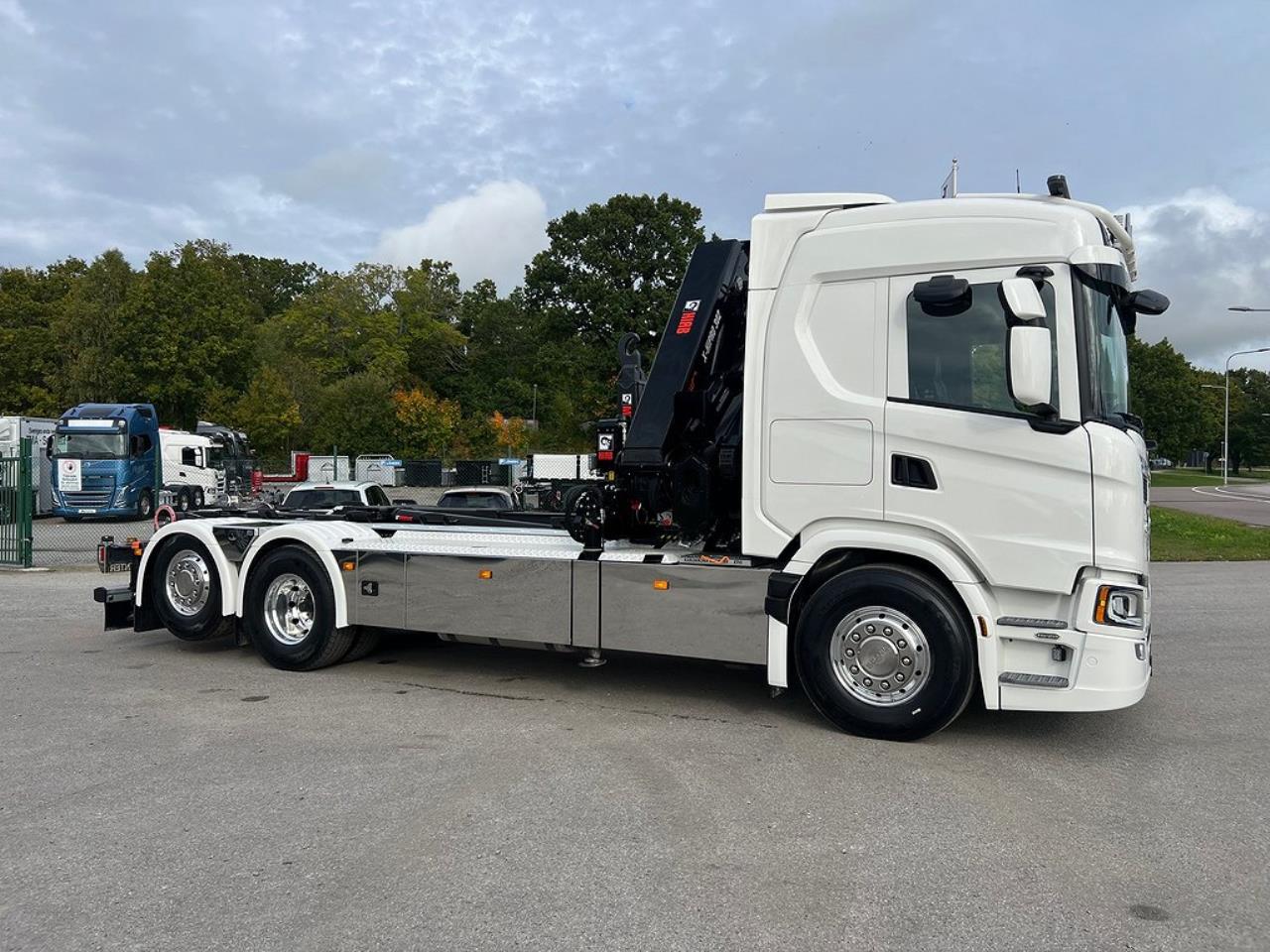 Scania G500 "Super" 6x2*4 Kranväxlare Hiab 302 E6 Kran Jibb 2025 - Kran