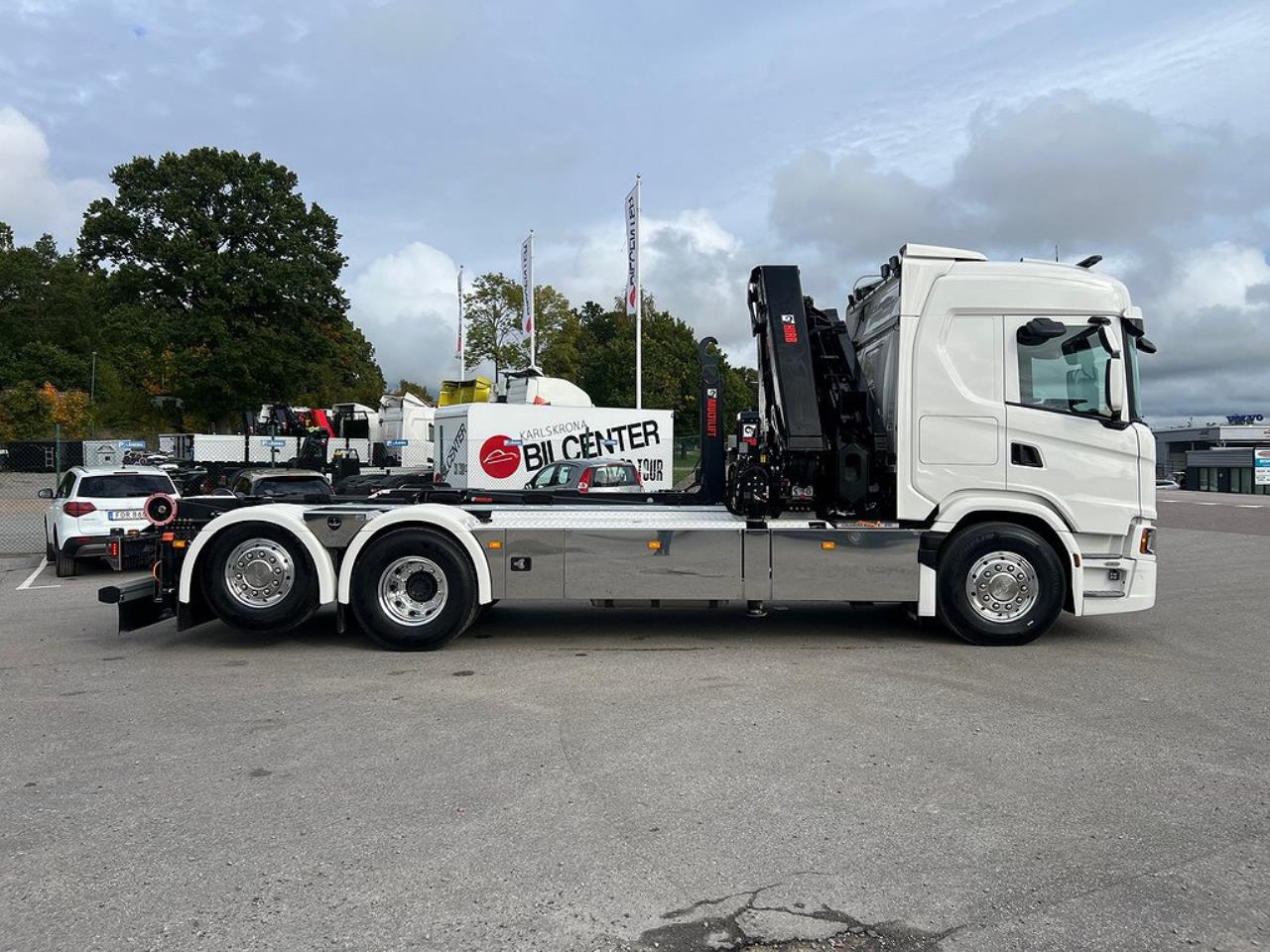 Scania G500 "Super" 6x2*4 Kranväxlare Hiab 302 E6 Kran Jibb 2025 - Kran