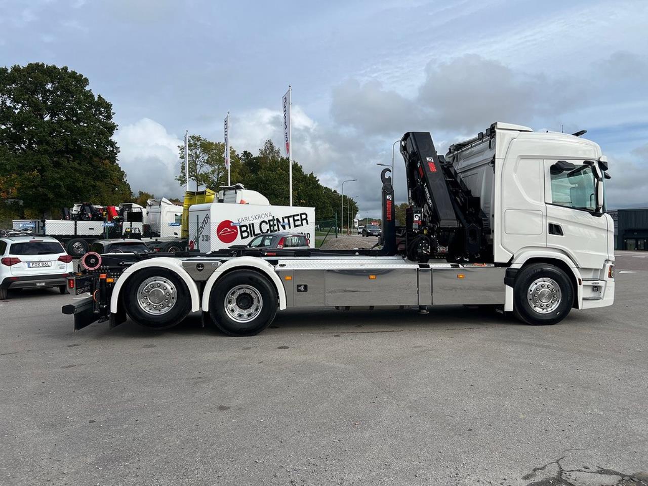 Scania G500 "Super" 6x2*4 Kranväxlare Hiab 302 E6 Kran Jibb 2025 - Kran