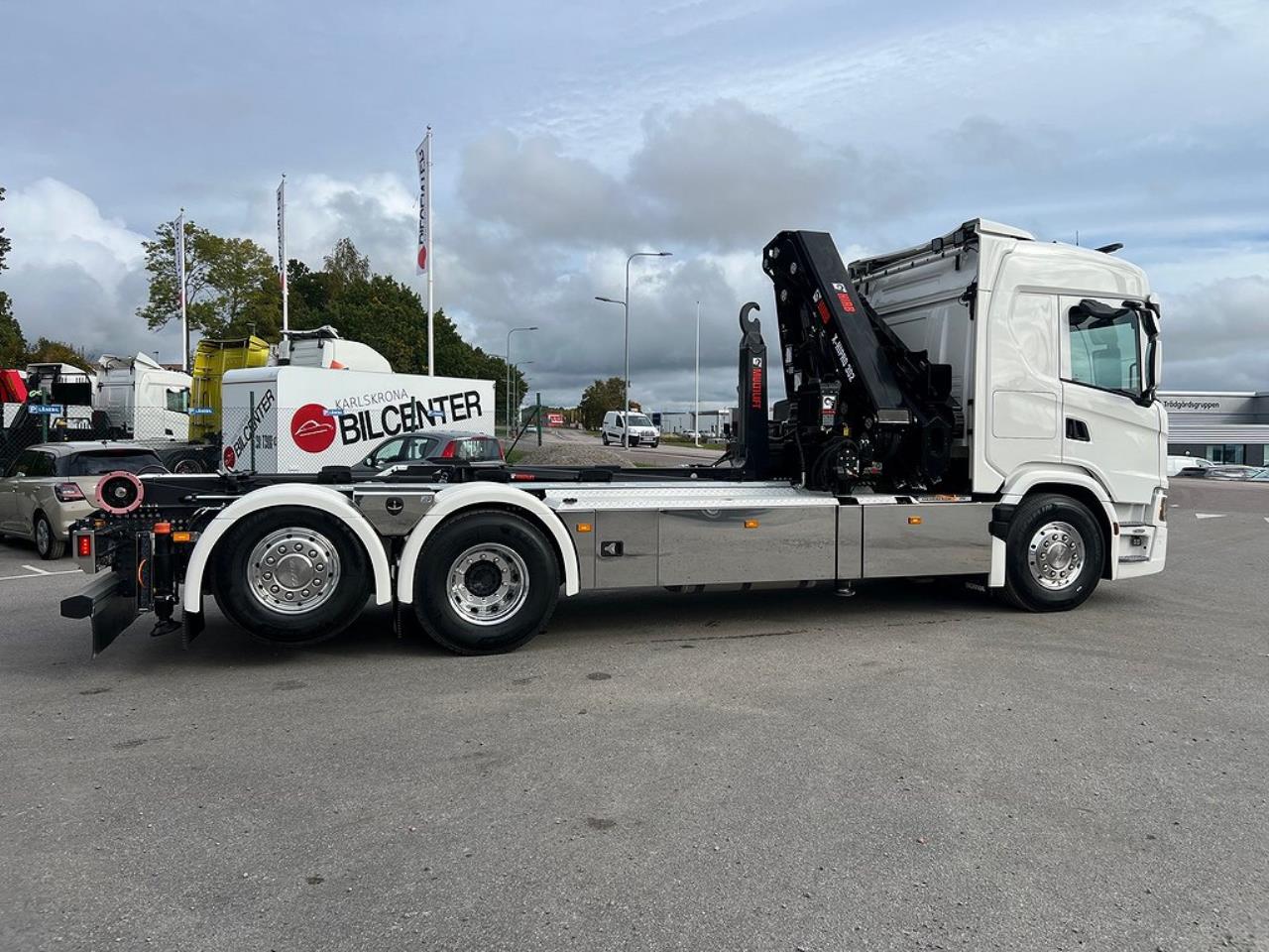 Scania G500 "Super" 6x2*4 Kranväxlare Hiab 302 E6 Kran Jibb 2025 - Kran