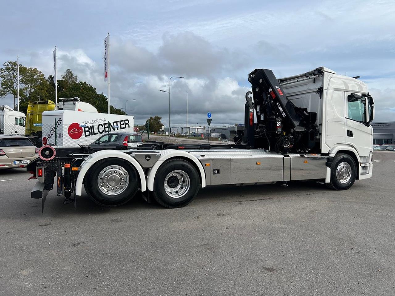 Scania G500 "Super" 6x2*4 Kranväxlare Hiab 302 E6 Kran Jibb 2025 - Kran