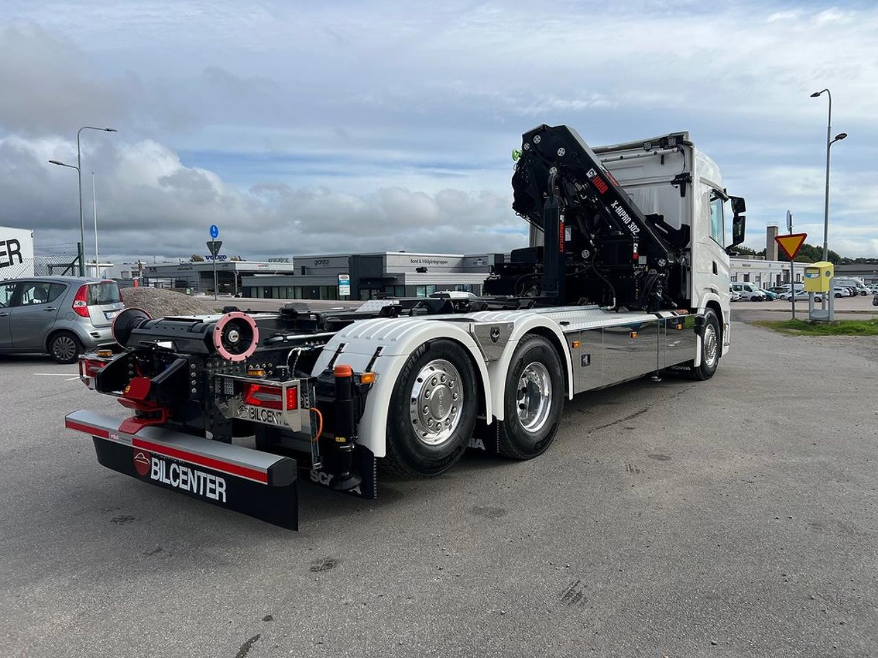 Scania G500 "Super" 6x2*4 Kranväxlare Hiab 302 E6 Kran Jibb 2025 - Kran