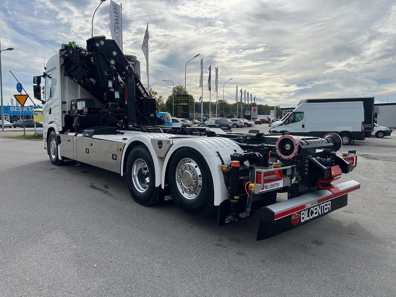 Scania G500 "Super" 6x2*4 Kranväxlare Hiab 302 E6 Kran Jibb 2025 - Kran