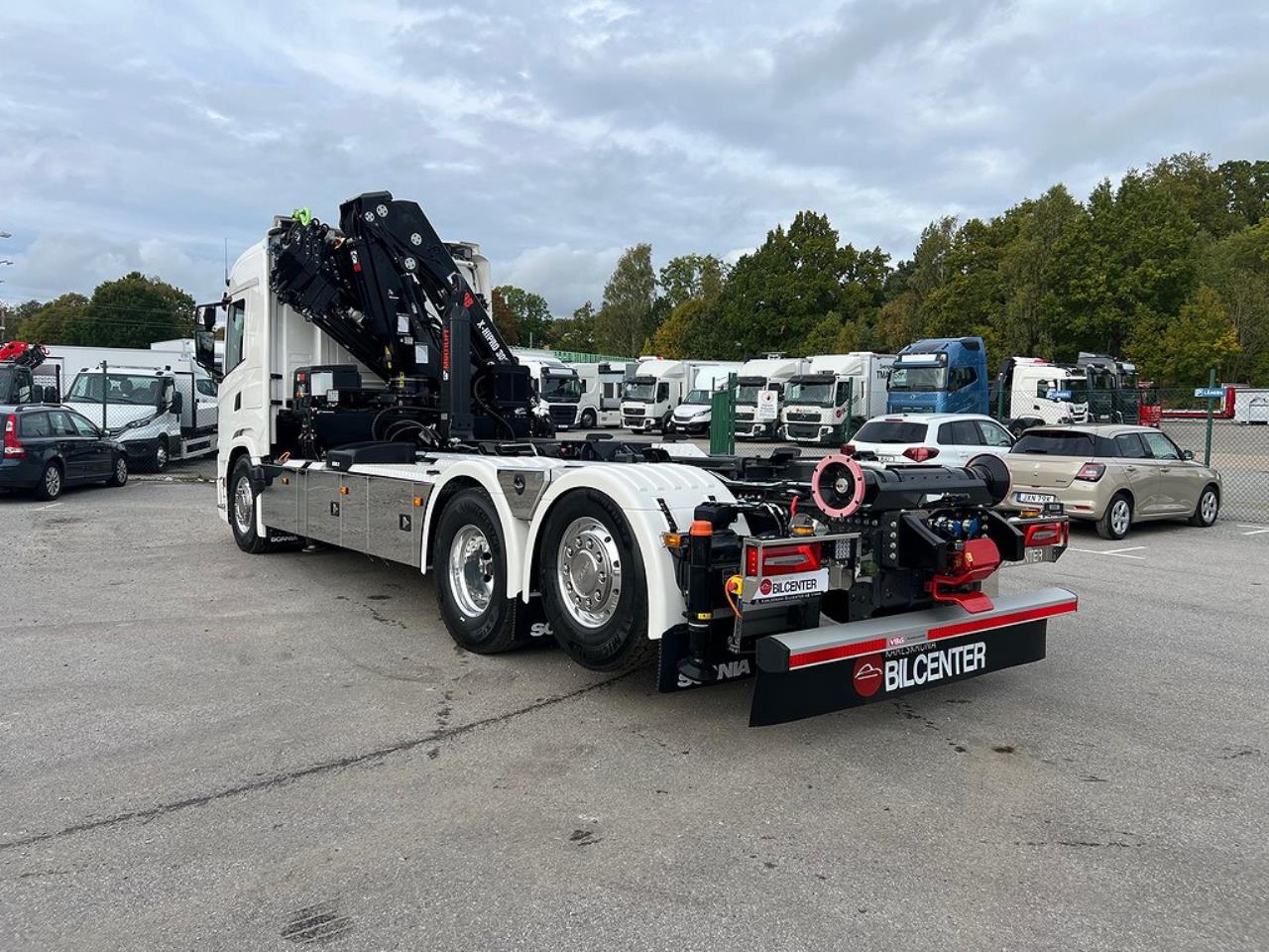Scania G500 "Super" 6x2*4 Kranväxlare Hiab 302 E6 Kran Jibb 2025 - Kran