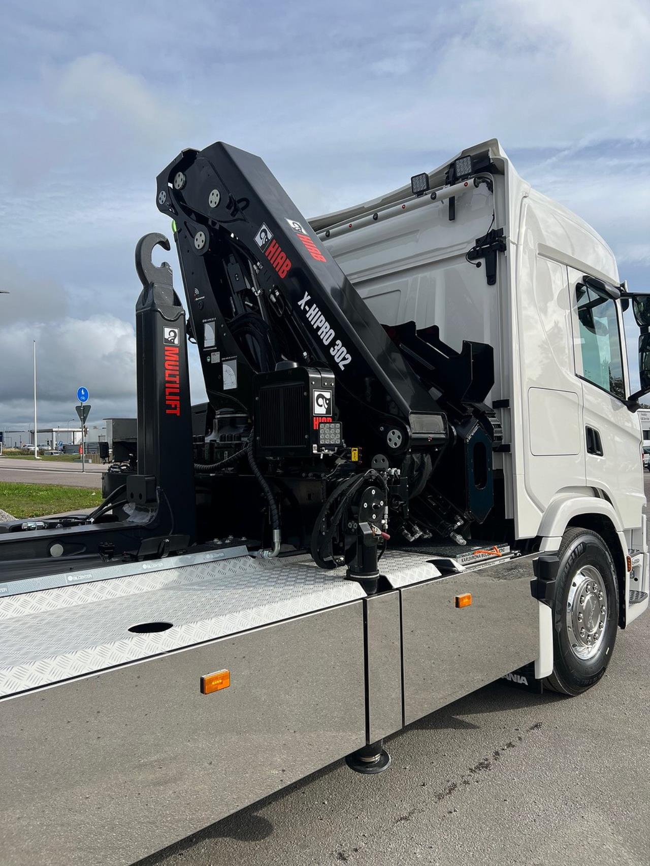 Scania G500 "Super" 6x2*4 Kranväxlare Hiab 302 E6 Kran Jibb 2025 - Kran
