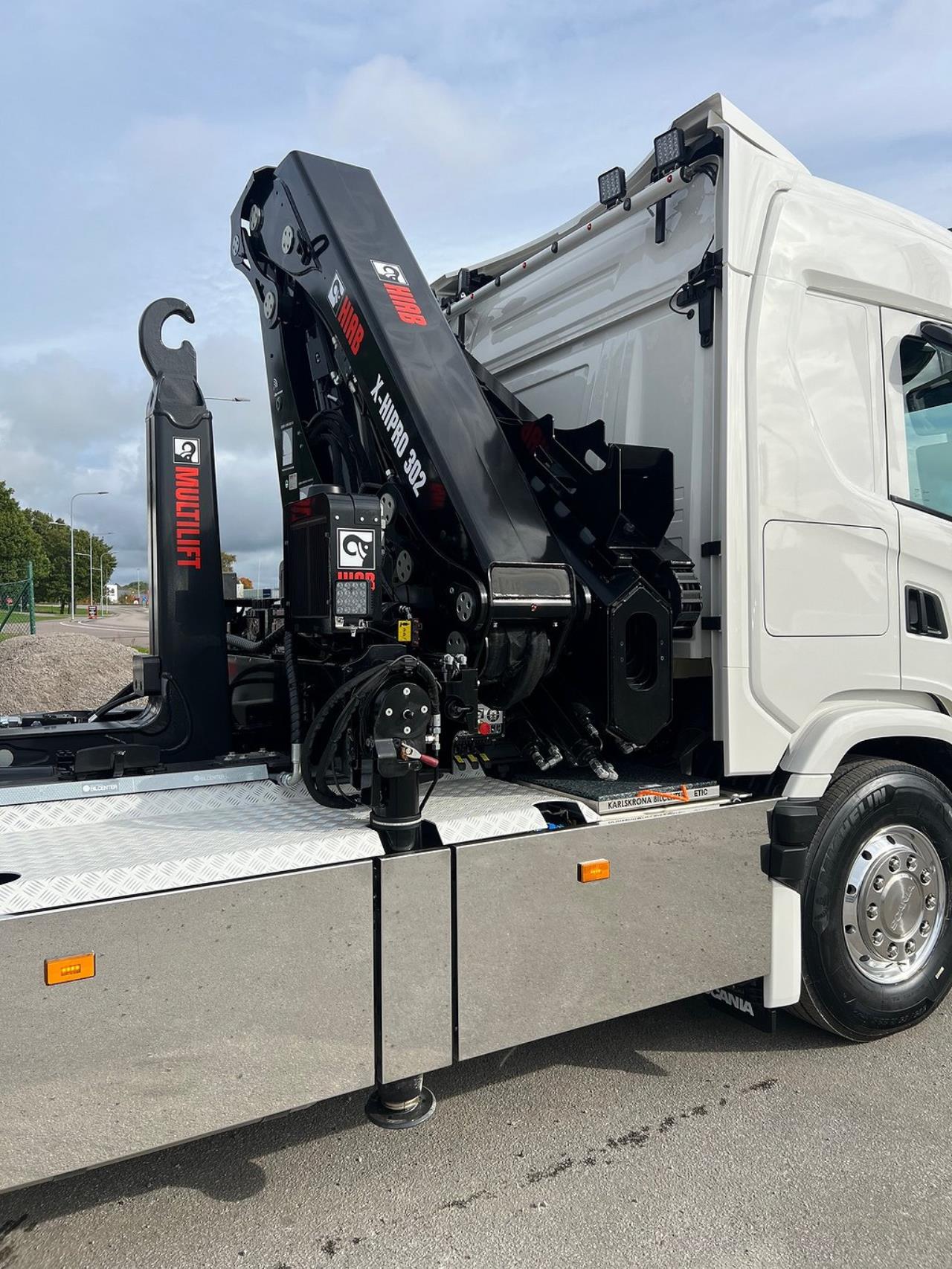 Scania G500 "Super" 6x2*4 Kranväxlare Hiab 302 E6 Kran Jibb 2025 - Kran