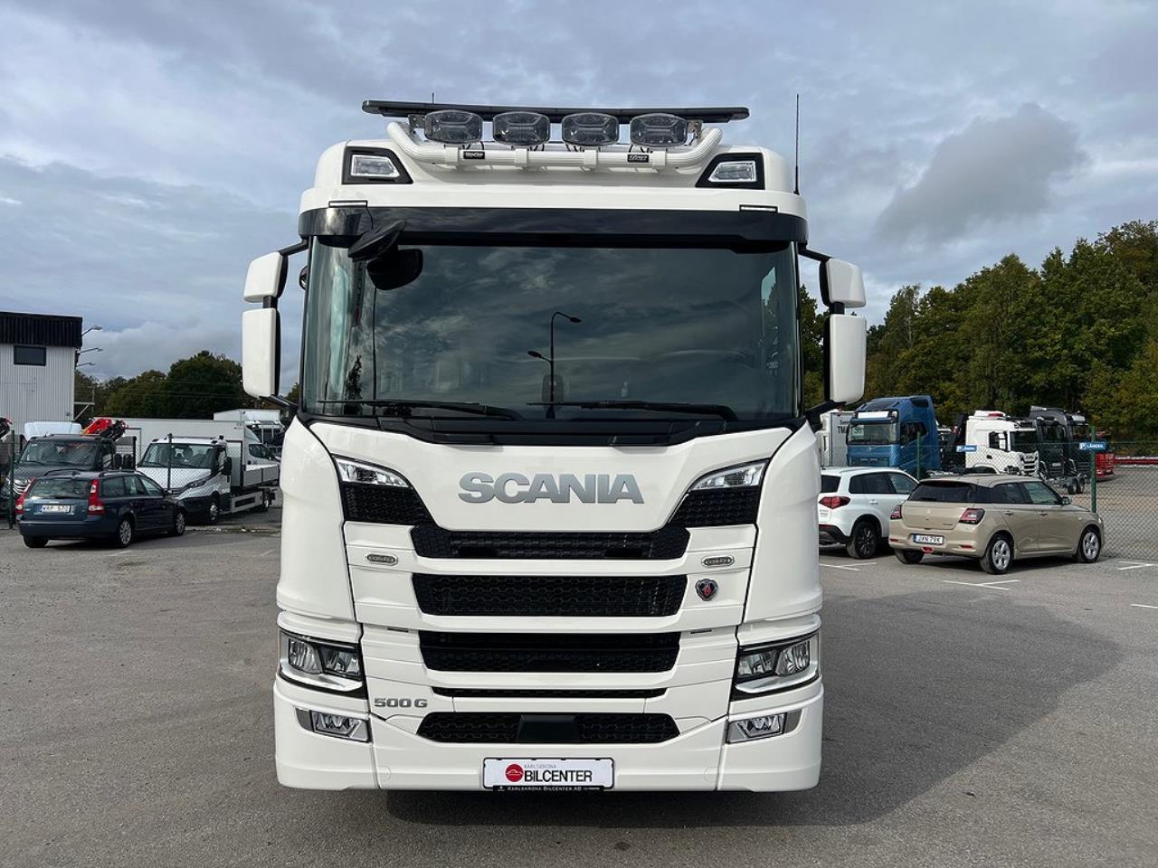 Scania G500 "Super" 6x2*4 Kranväxlare Hiab 302 E6 Kran Jibb 2025 - Kran