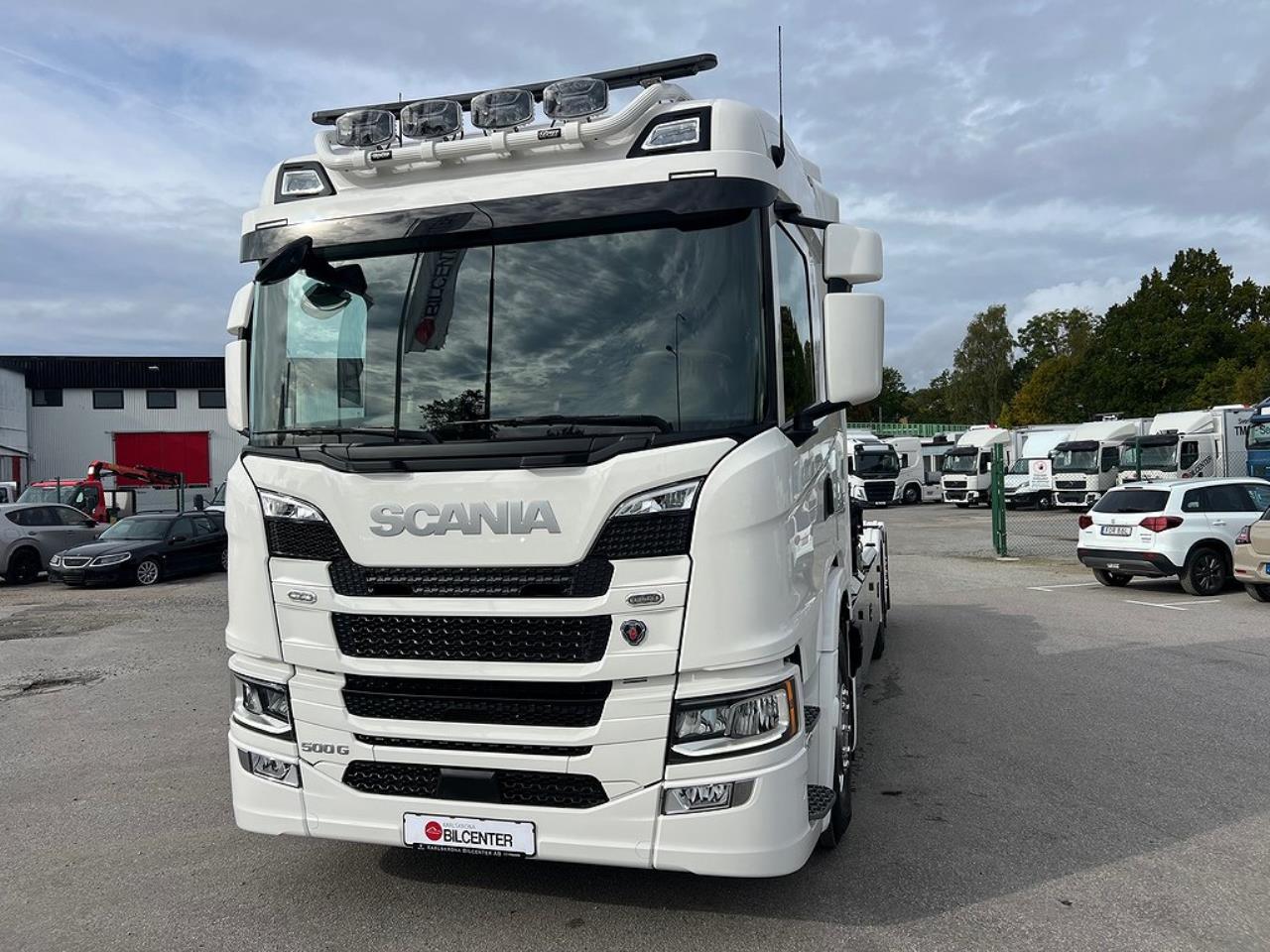 Scania G500 "Super" 6x2*4 Kranväxlare Hiab 302 E6 Kran Jibb 2025 - Kran