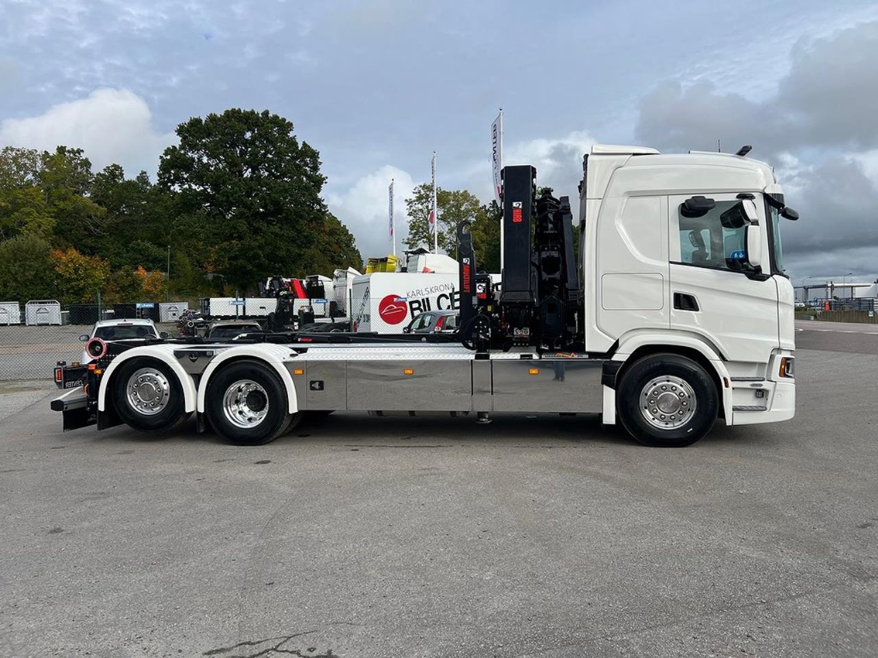 Scania G500 "Super" 6x2*4 Kranväxlare Hiab 302 E6 Kran Jibb 2025 - Kran