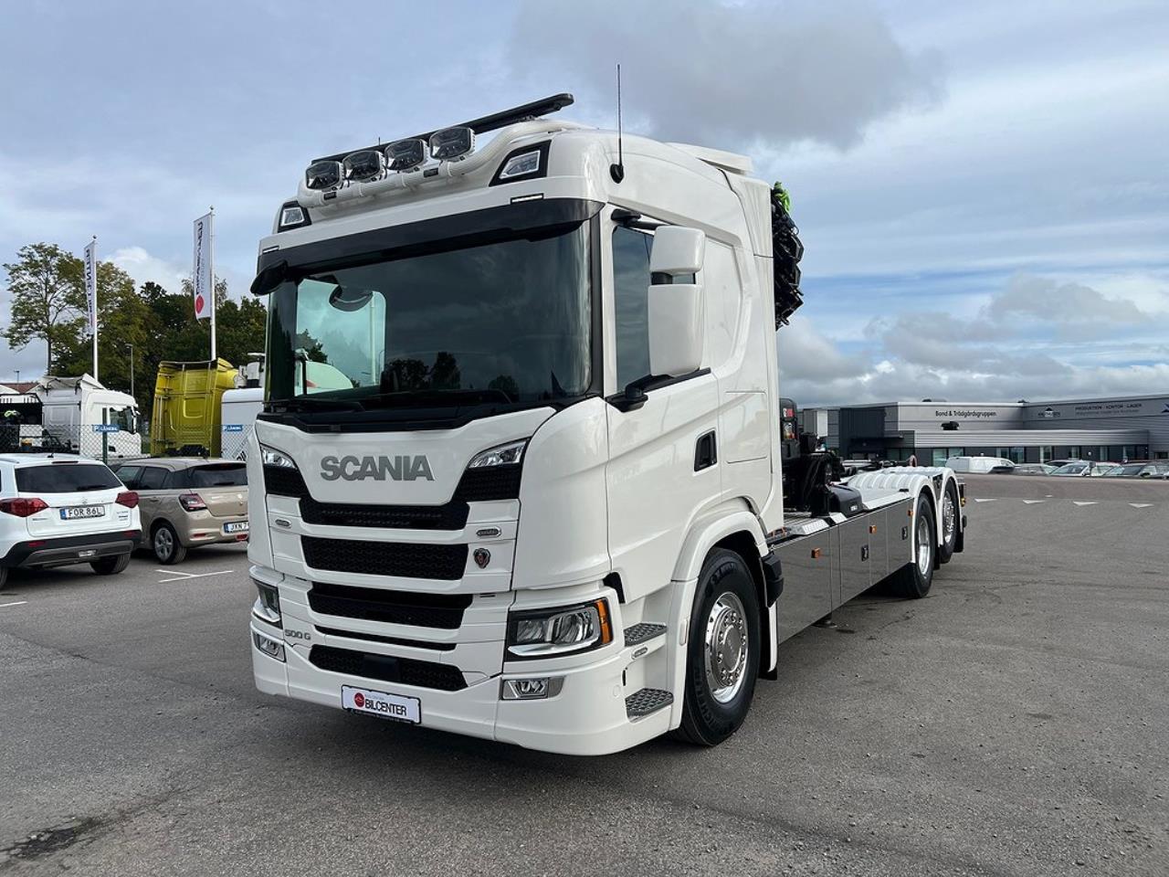 Scania G500 "Super" 6x2*4 Kranväxlare Hiab 302 E6 Kran Jibb 2025 - Kran