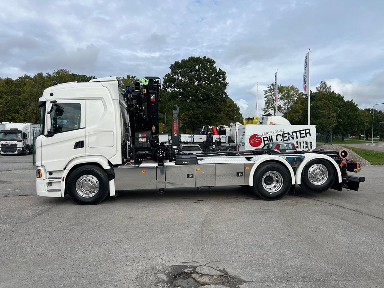 Scania G500 "Super" 6x2*4 Kranväxlare Hiab 302 E6 Kran Jibb 2025 - Kran