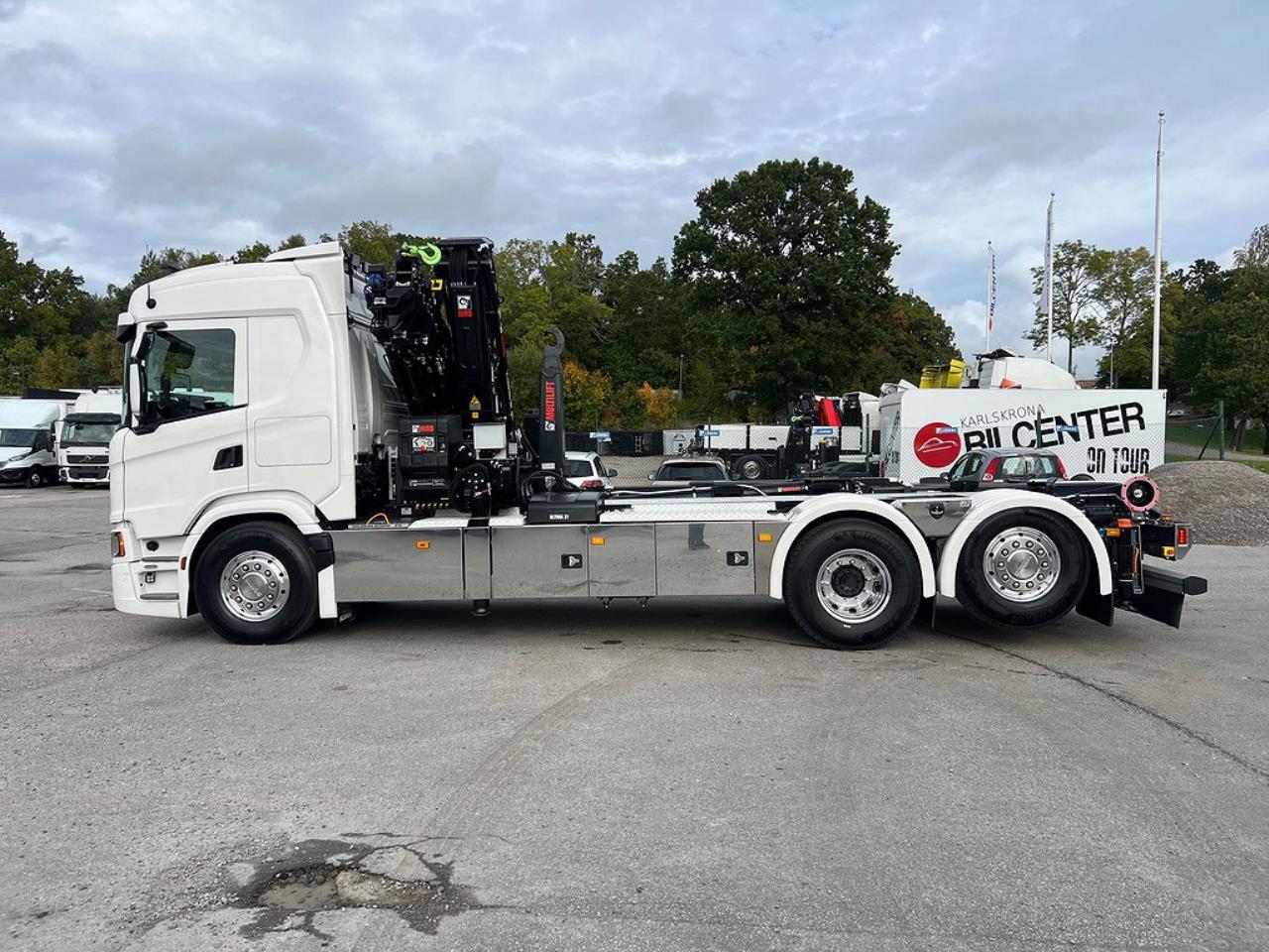 Scania G500 "Super" 6x2*4 Kranväxlare Hiab 302 E6 Kran Jibb 2025 - Kran