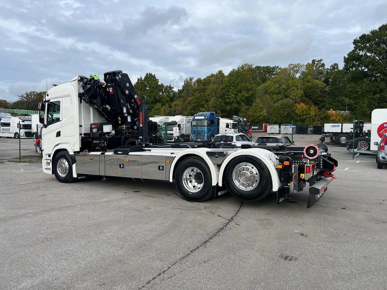 Scania G500 "Super" 6x2*4 Kranväxlare Hiab 302 E6 Kran Jibb 2025 - Kran