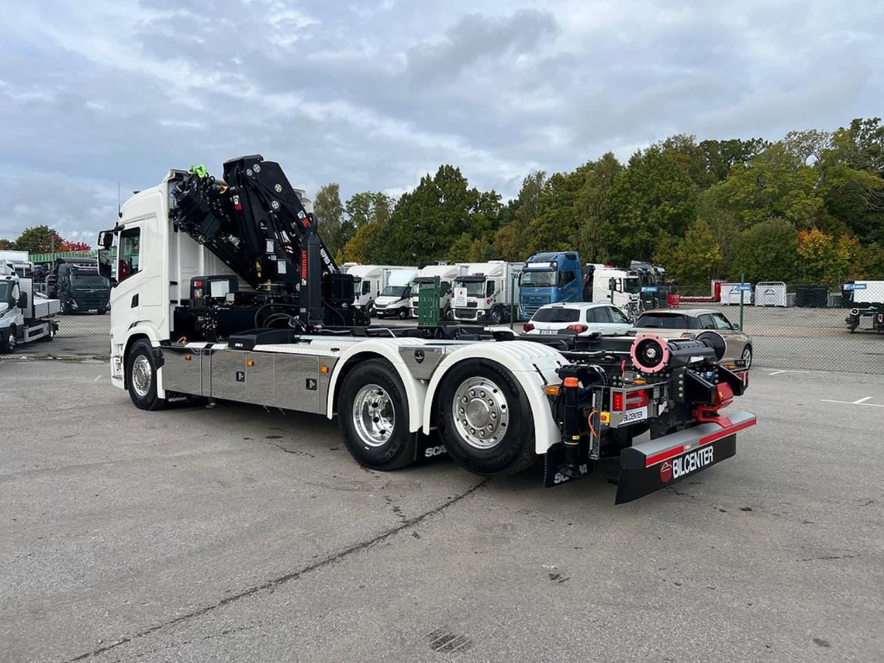 Scania G500 "Super" 6x2*4 Kranväxlare Hiab 302 E6 Kran Jibb 2025 - Kran