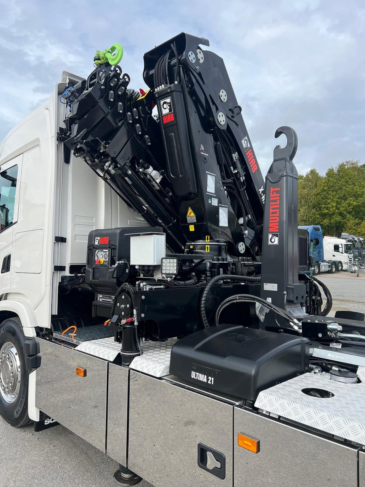 Scania G500 "Super" 6x2*4 Kranväxlare Hiab 302 E6 Kran Jibb 2025 - Kran