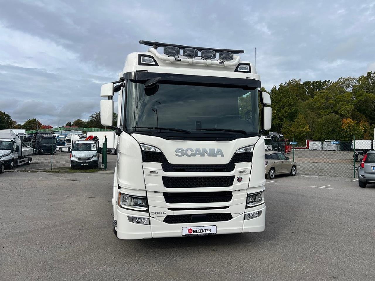 Scania G500 "Super" 6x2*4 Kranväxlare Hiab 302 E6 Kran Jibb 2025 - Kran