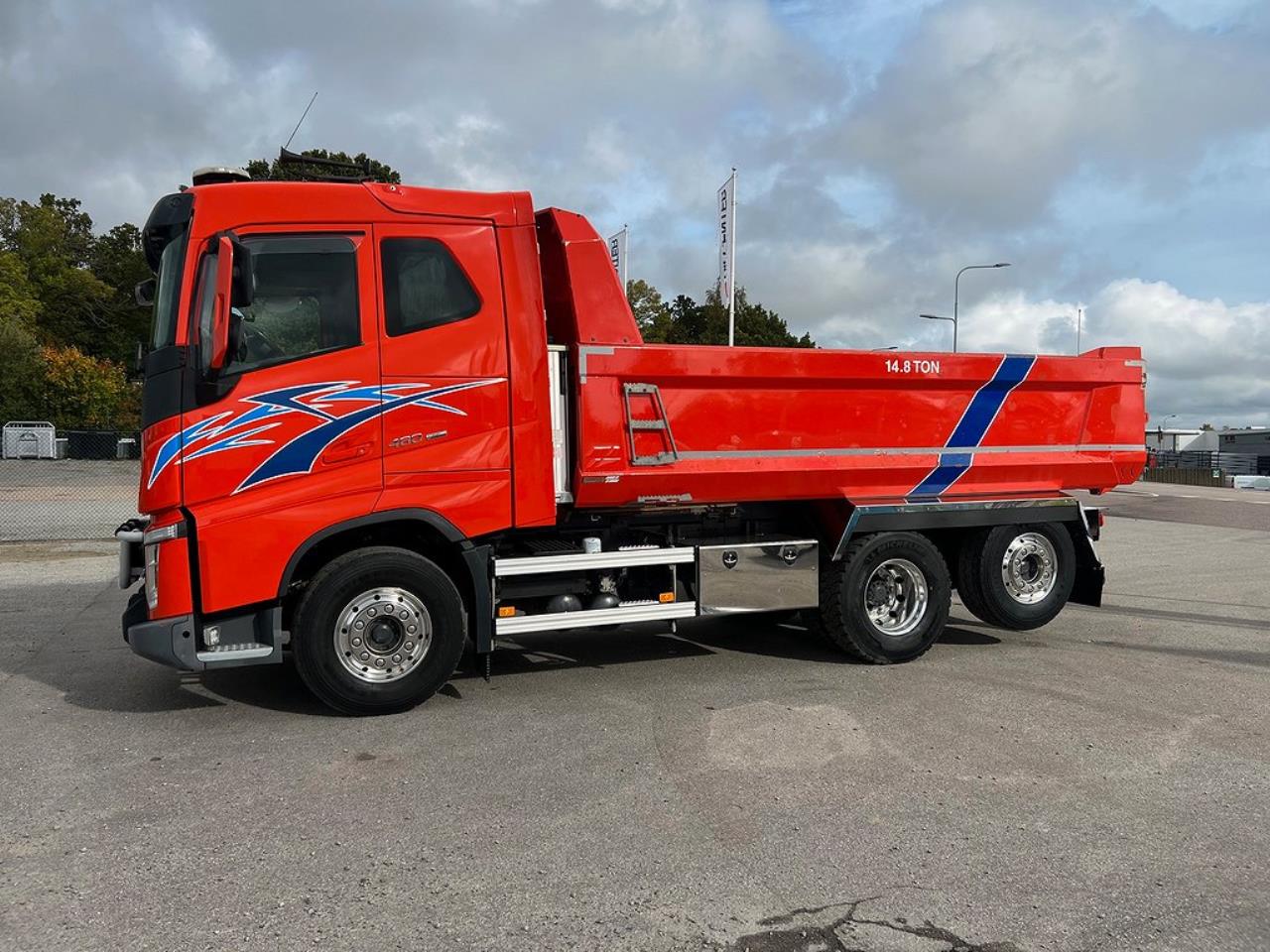 Volvo FH13 460 6x2*4 Tippbil / Schaktbil Euro 6 2018 - Tipp