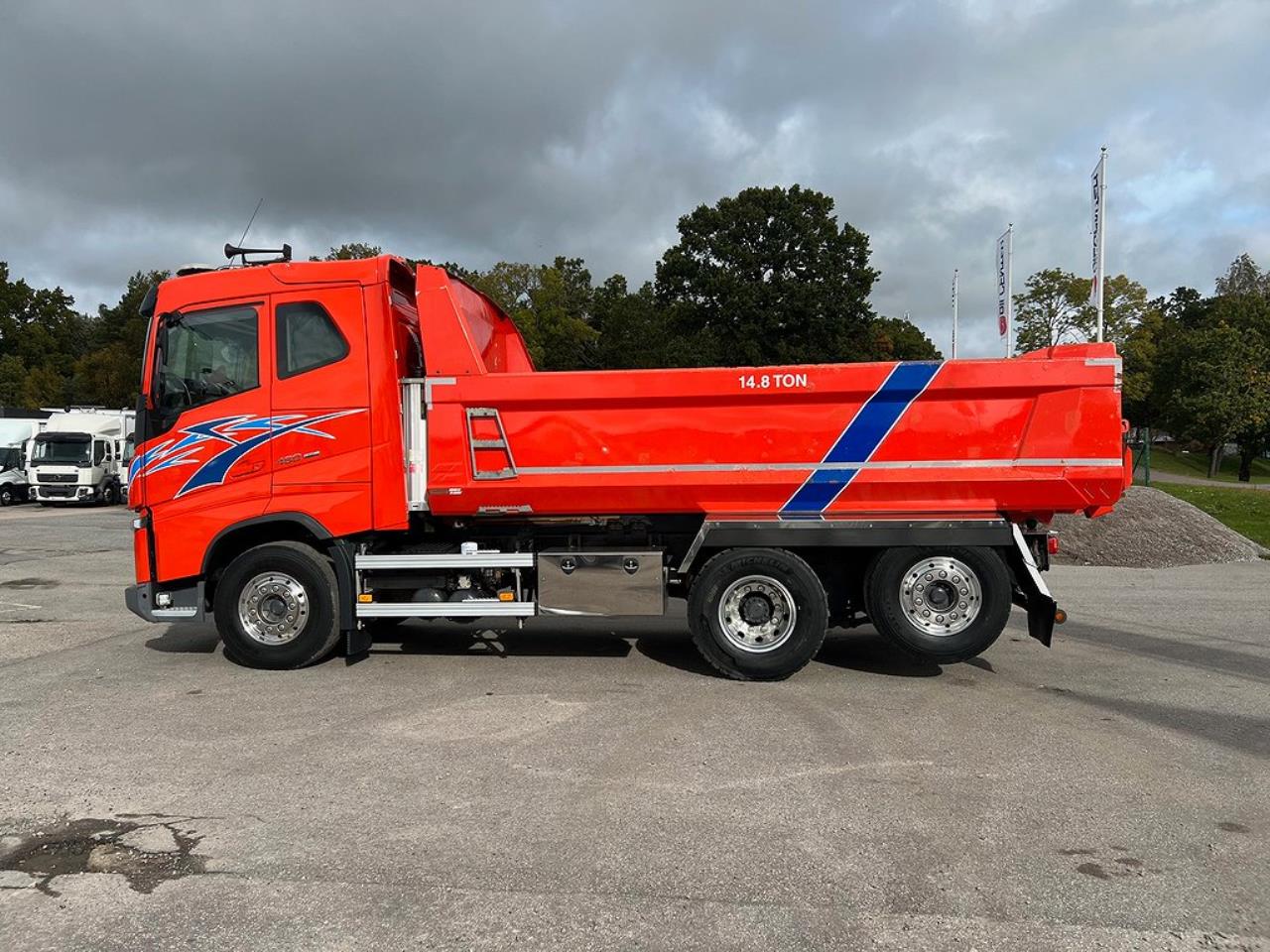 Volvo FH13 460 6x2*4 Tippbil / Schaktbil Euro 6 2018 - Tipp