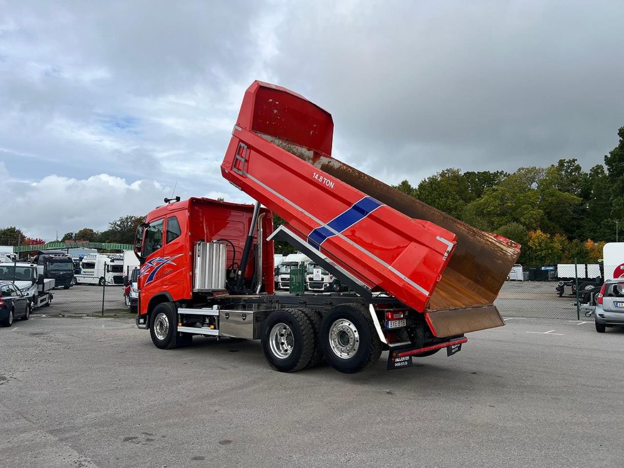 Volvo FH13 460 6x2*4 Tippbil / Schaktbil Euro 6 2018 - Tipp