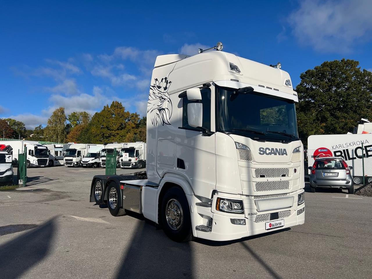 Scania R500 6x2 Dragbil Retarder, Full Boggie, Euro 6 2019 - Dragbil
