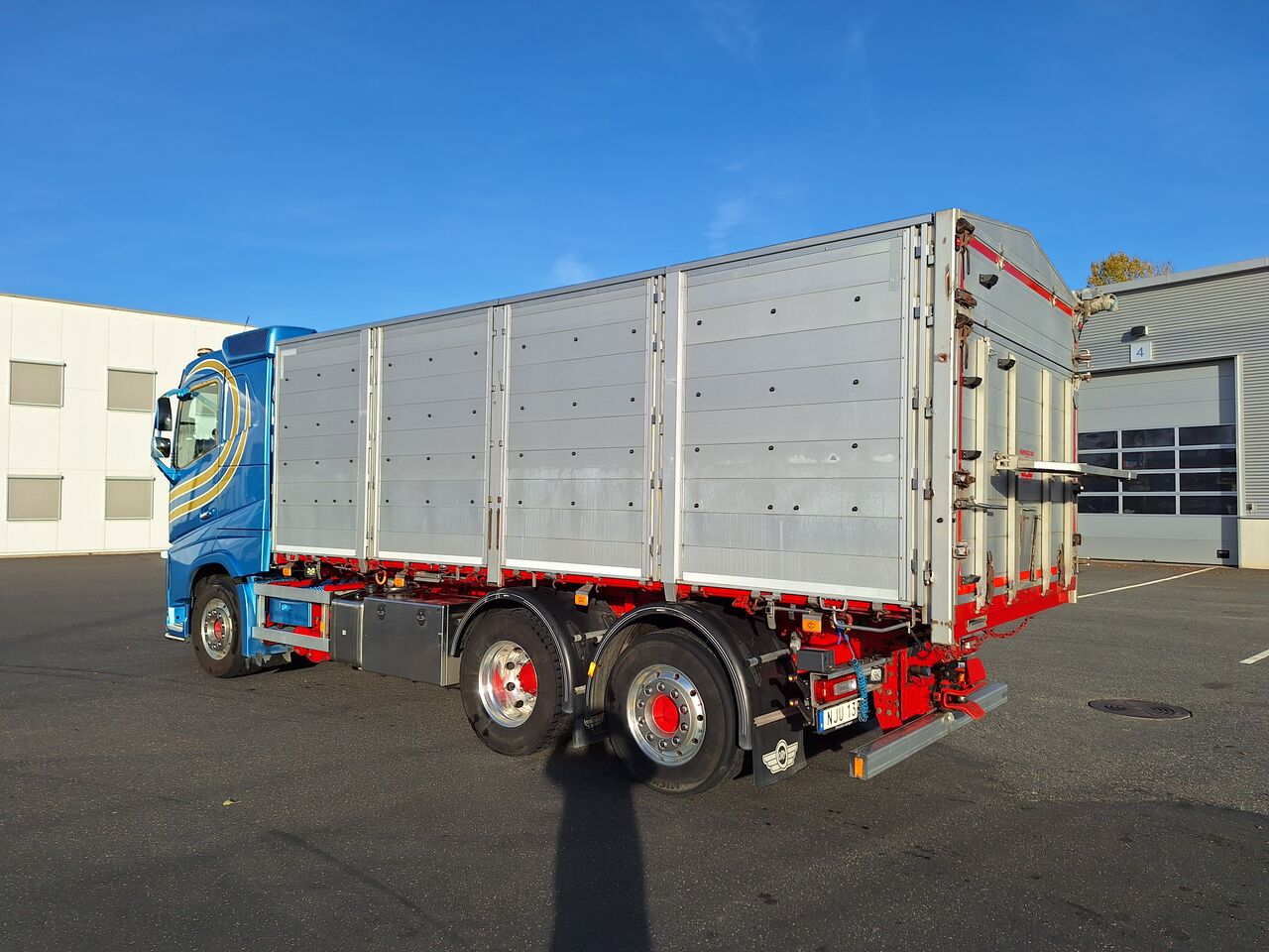Volvo FH 6x2 Spannmålstipp 2020 - Tipp