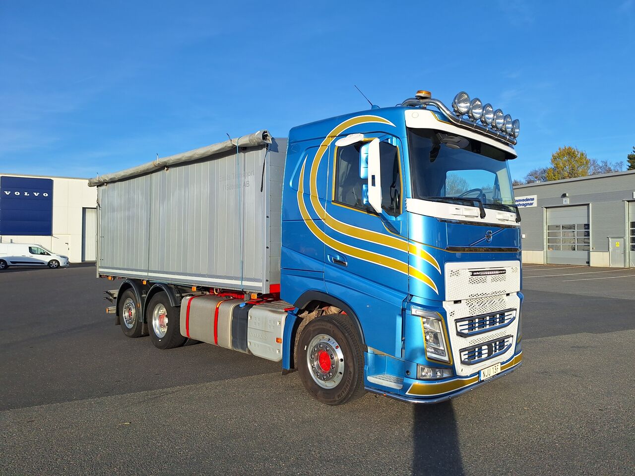 Volvo FH 6x2 Spannmålstipp 2020 - Tipp