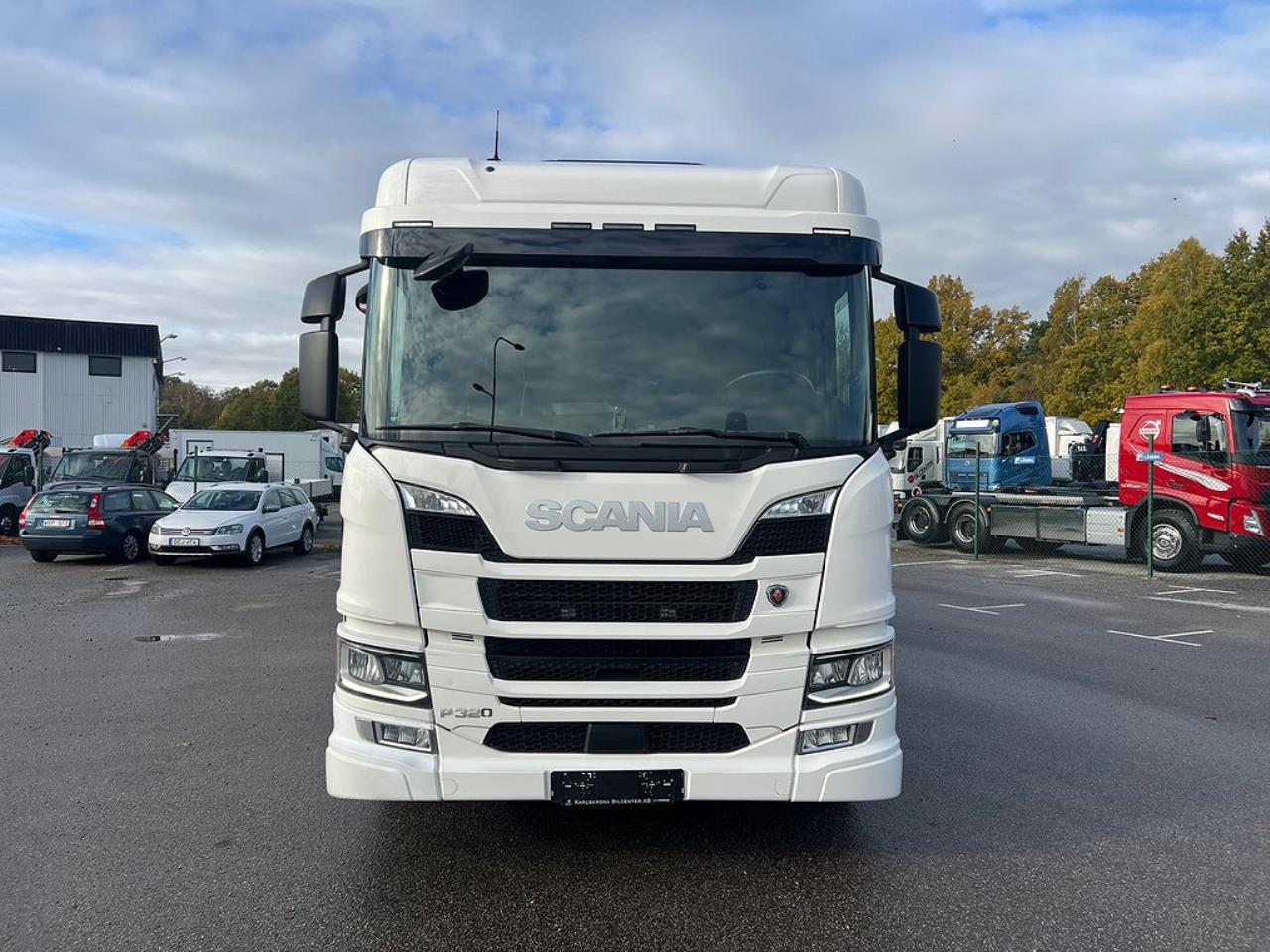Scania P320 4x2 Kranbil med Z-Lyft, Euro 6 2018 - Kran