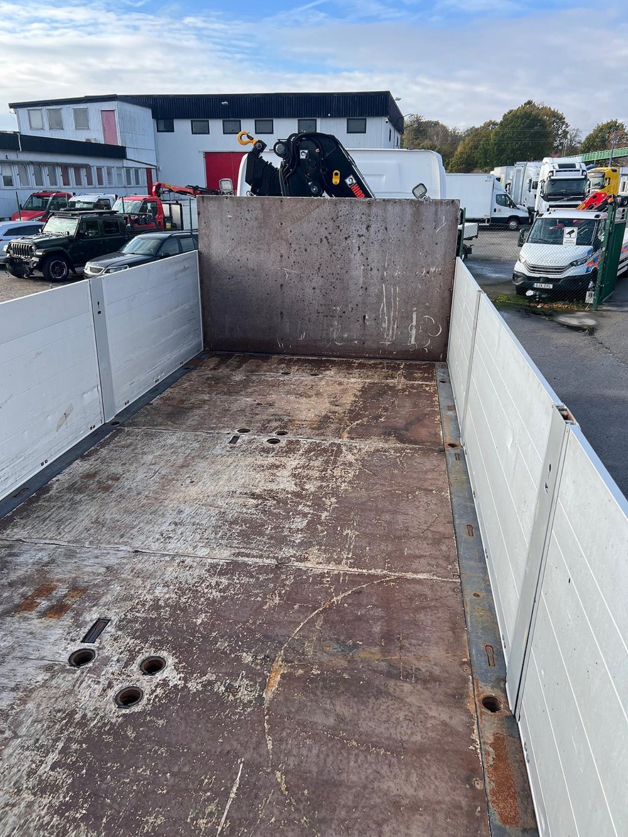 Scania P320 4x2 Kranbil med Z-Lyft, Euro 6 2018 - Kran