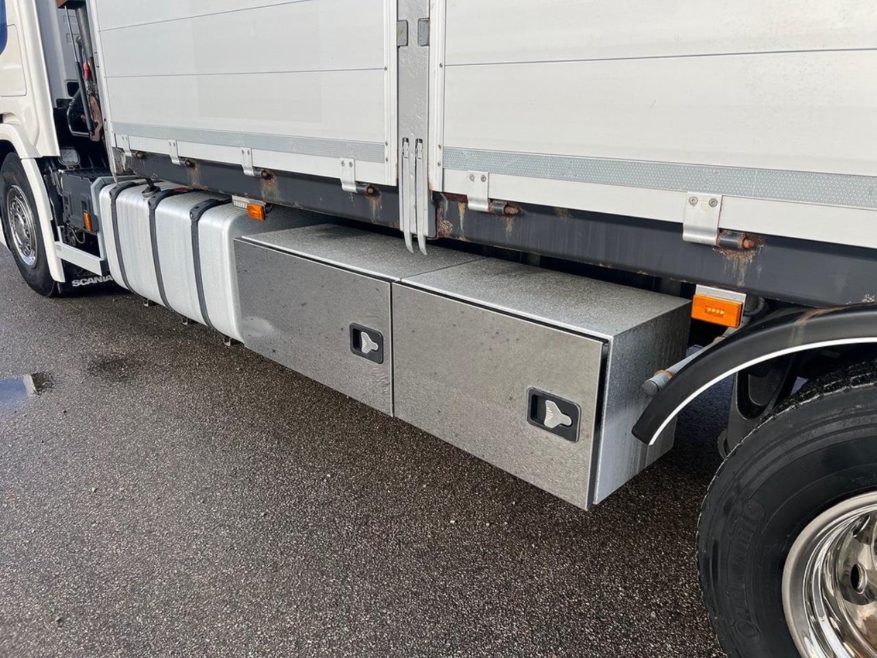 Scania P320 4x2 Kranbil med Z-Lyft, Euro 6 2018 - Kran