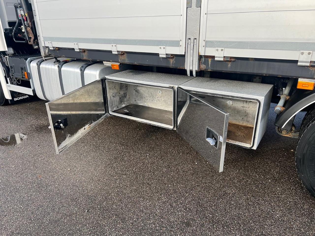 Scania P320 4x2 Kranbil med Z-Lyft, Euro 6 2018 - Kran