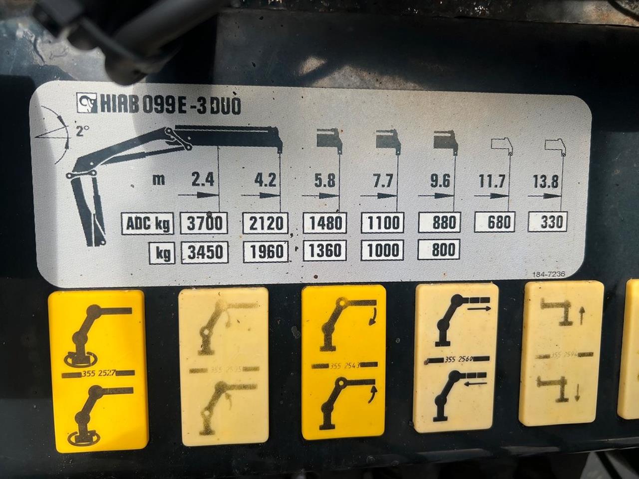 Scania P320 4x2 Kranbil med Z-Lyft, Euro 6 2018 - Kran