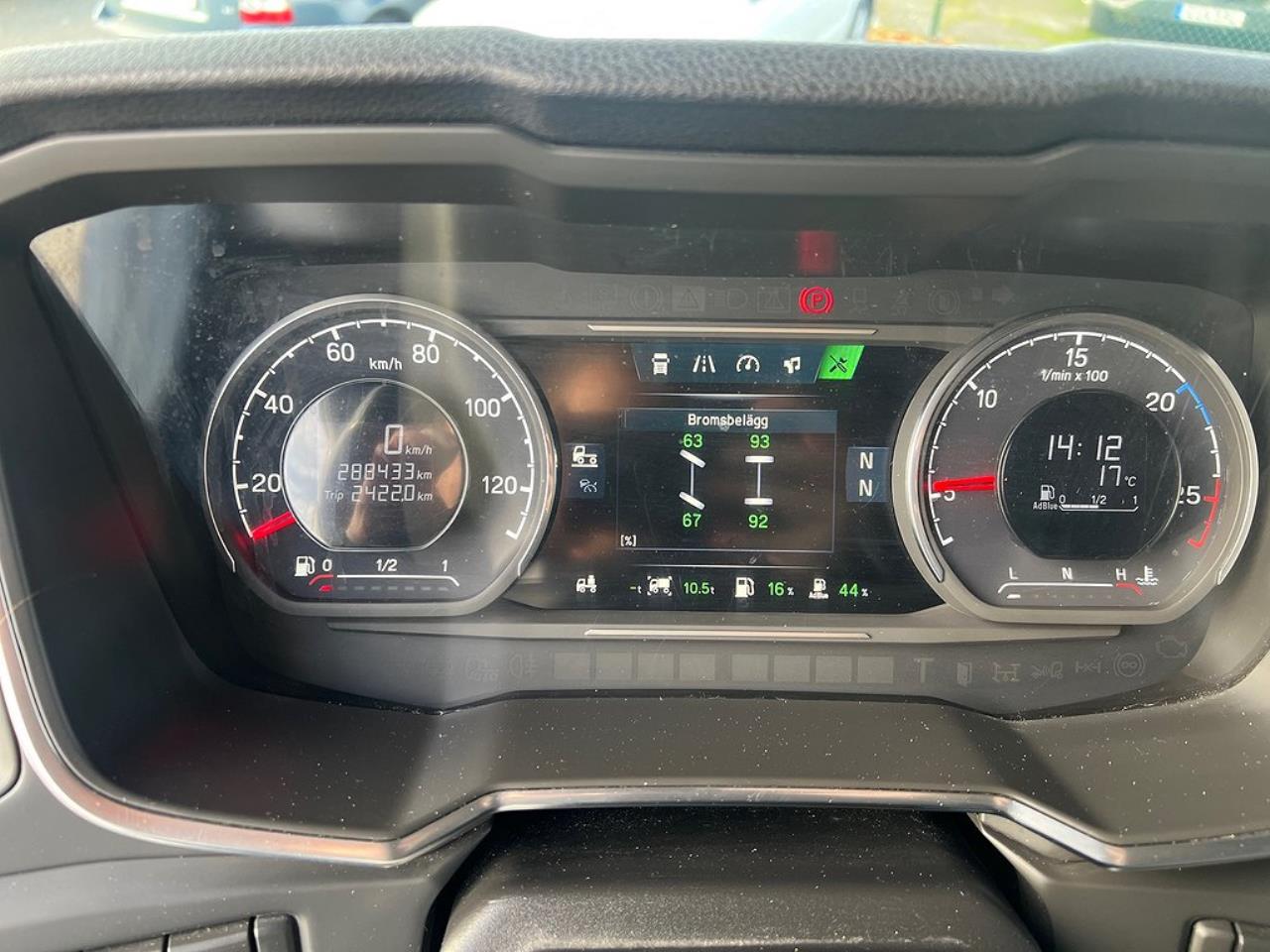 Scania P320 4x2 Kranbil med Z-Lyft, Euro 6 2018 - Kran