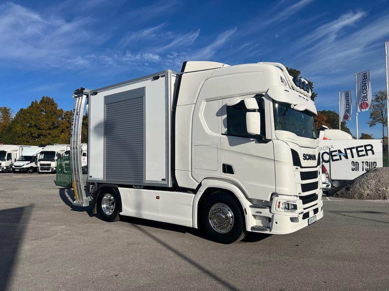 Scania R450 4x2 TMA Bil med skåp, Berlex TMAX TMA Skydd 2021 - Skåp
