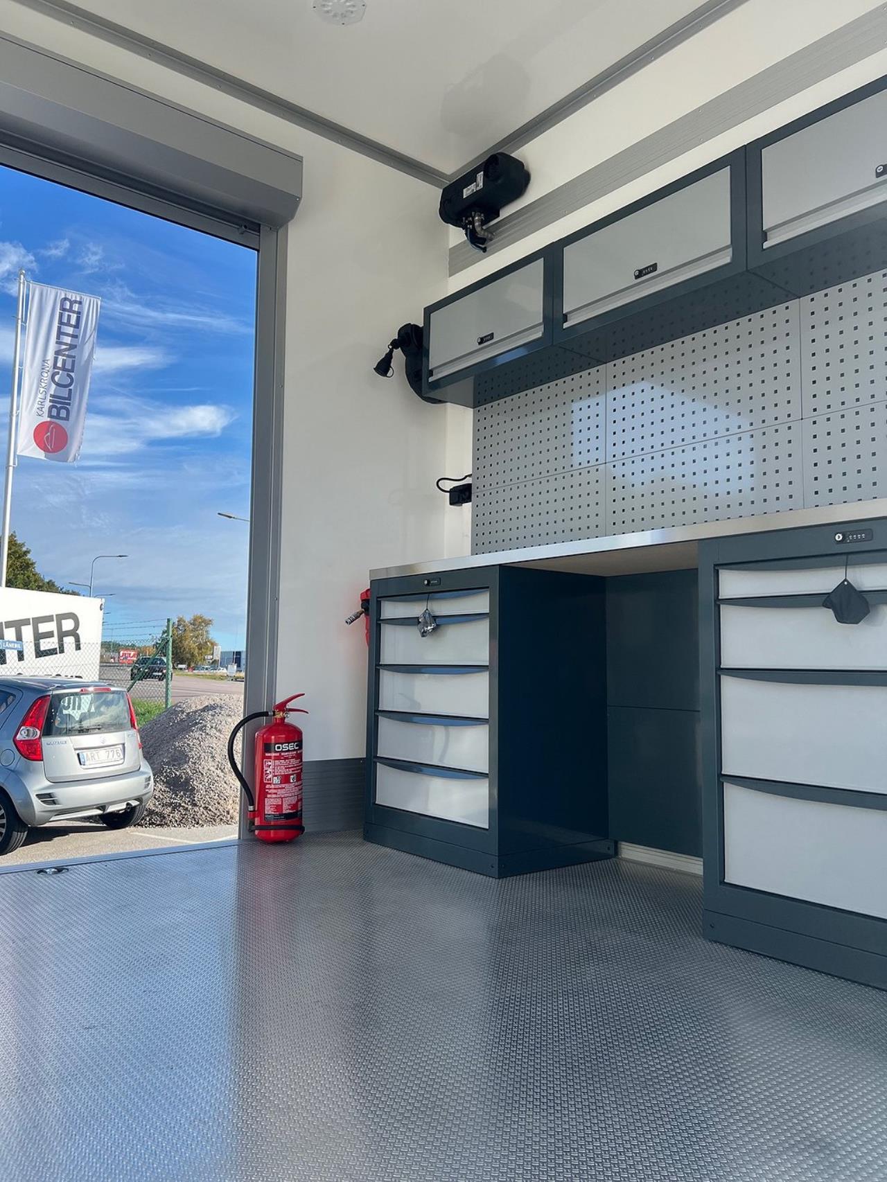 Scania R450 4x2 TMA Bil med skåp, Berlex TMAX TMA Skydd 2021 - Skåp