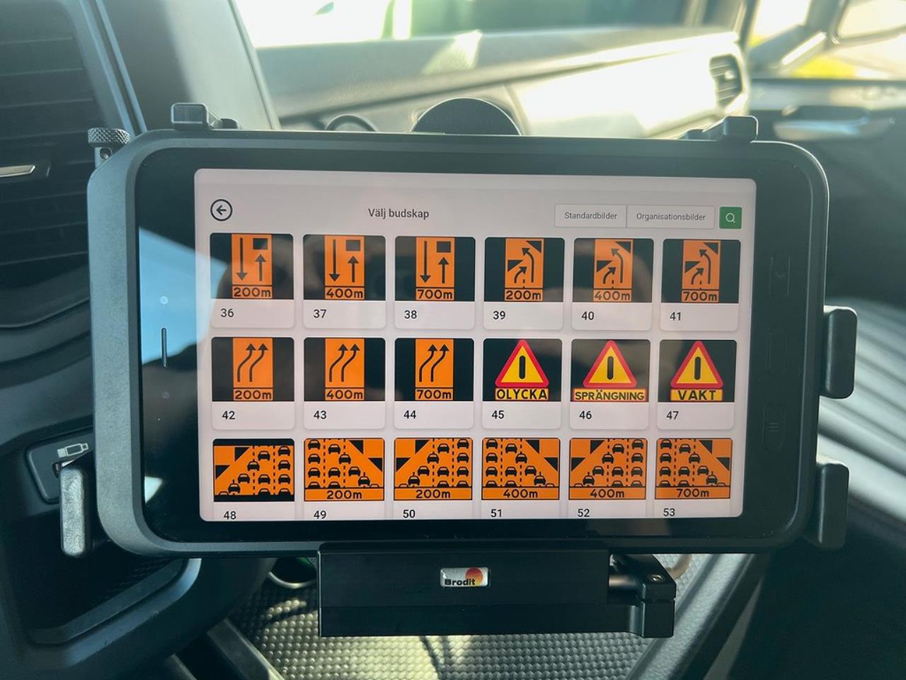 Scania R450 4x2 TMA Bil med skåp, Berlex TMAX TMA Skydd 2021 - Skåp