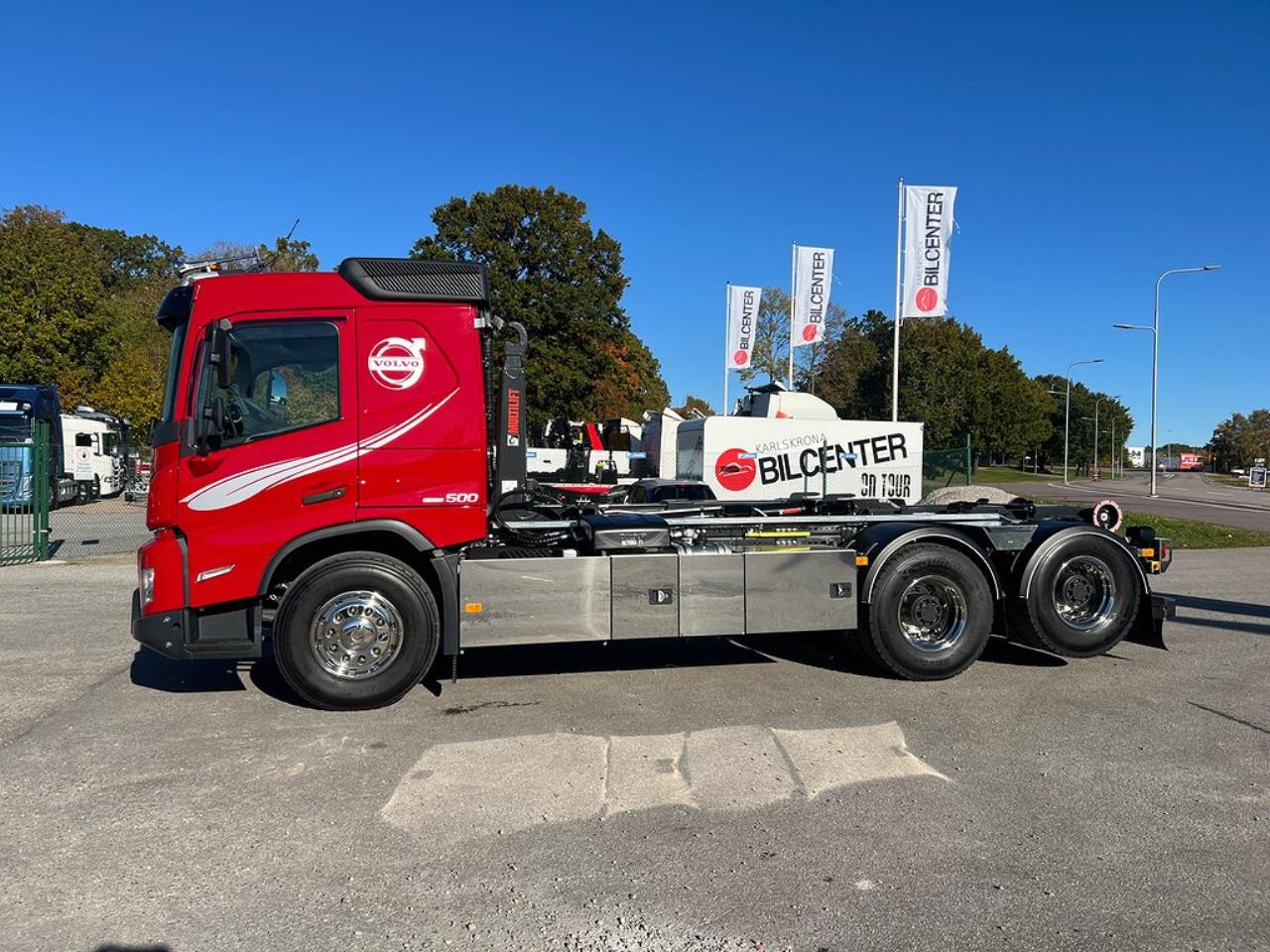 Volvo FMX 500 6x4 Lastväxlare Lyftbar Tandem axel 2024 - Krok/Lastväxlare