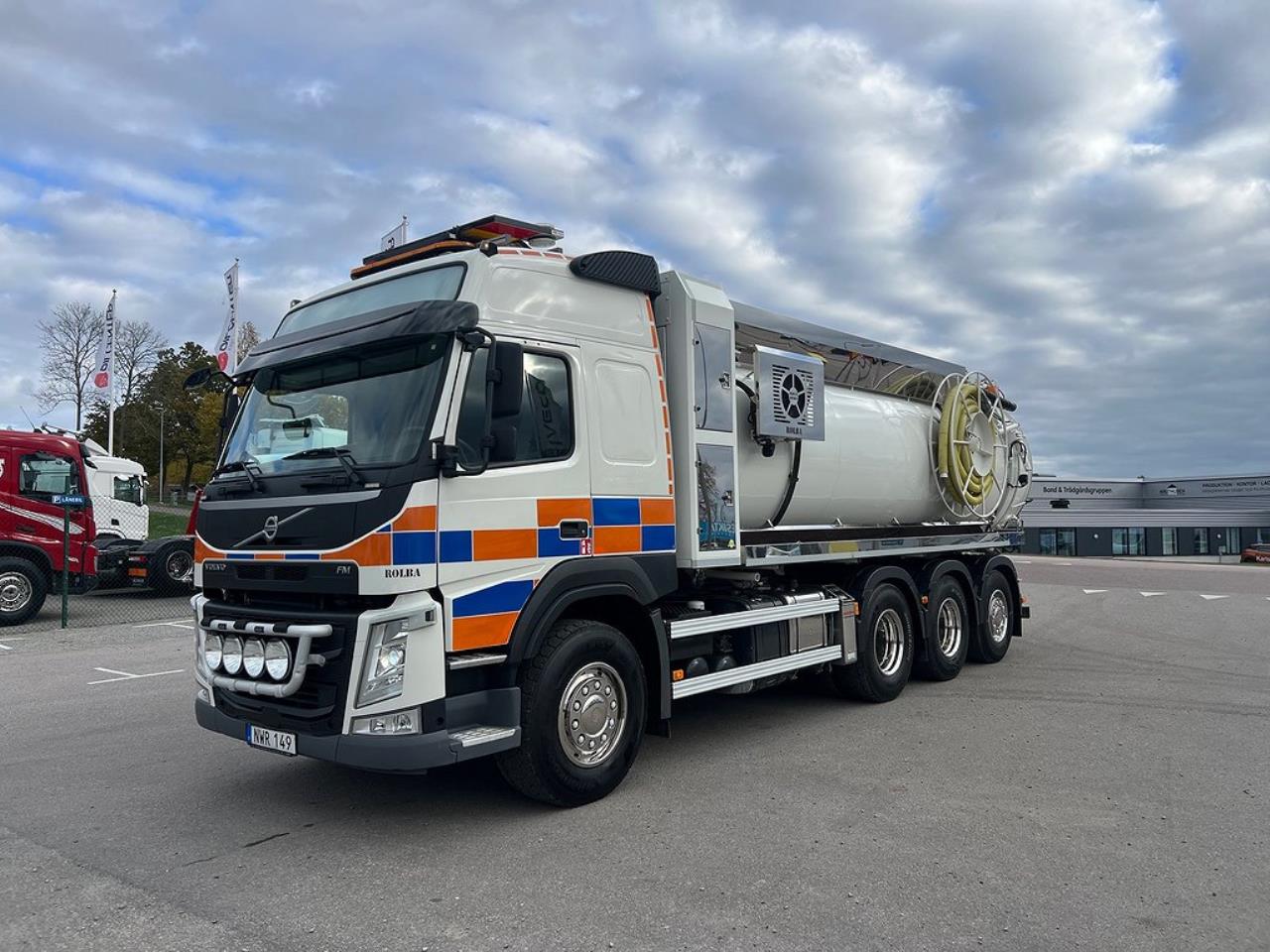 Volvo FM13 420 8x4*4 Tridem Slambil Sugbil ROLBA Euro 6 2016 - Övrigt