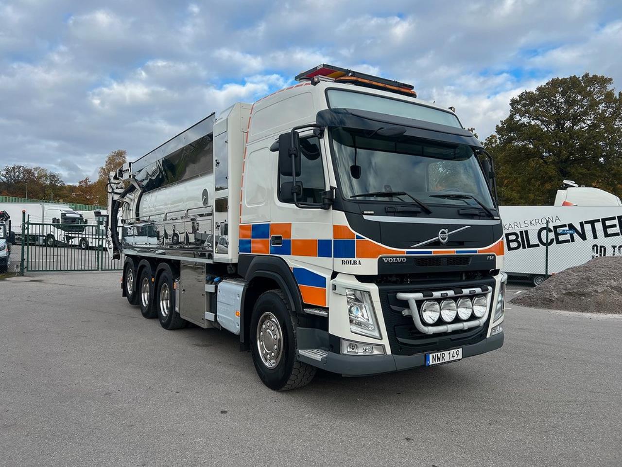 Volvo FM13 420 8x4*4 Tridem Slambil Sugbil ROLBA Euro 6 2016 - Övrigt