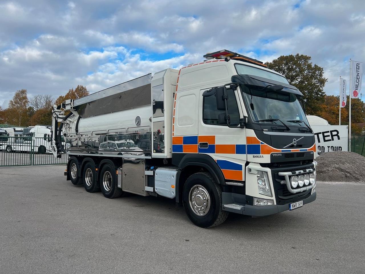 Volvo FM13 420 8x4*4 Tridem Slambil Sugbil ROLBA Euro 6 2016 - Övrigt